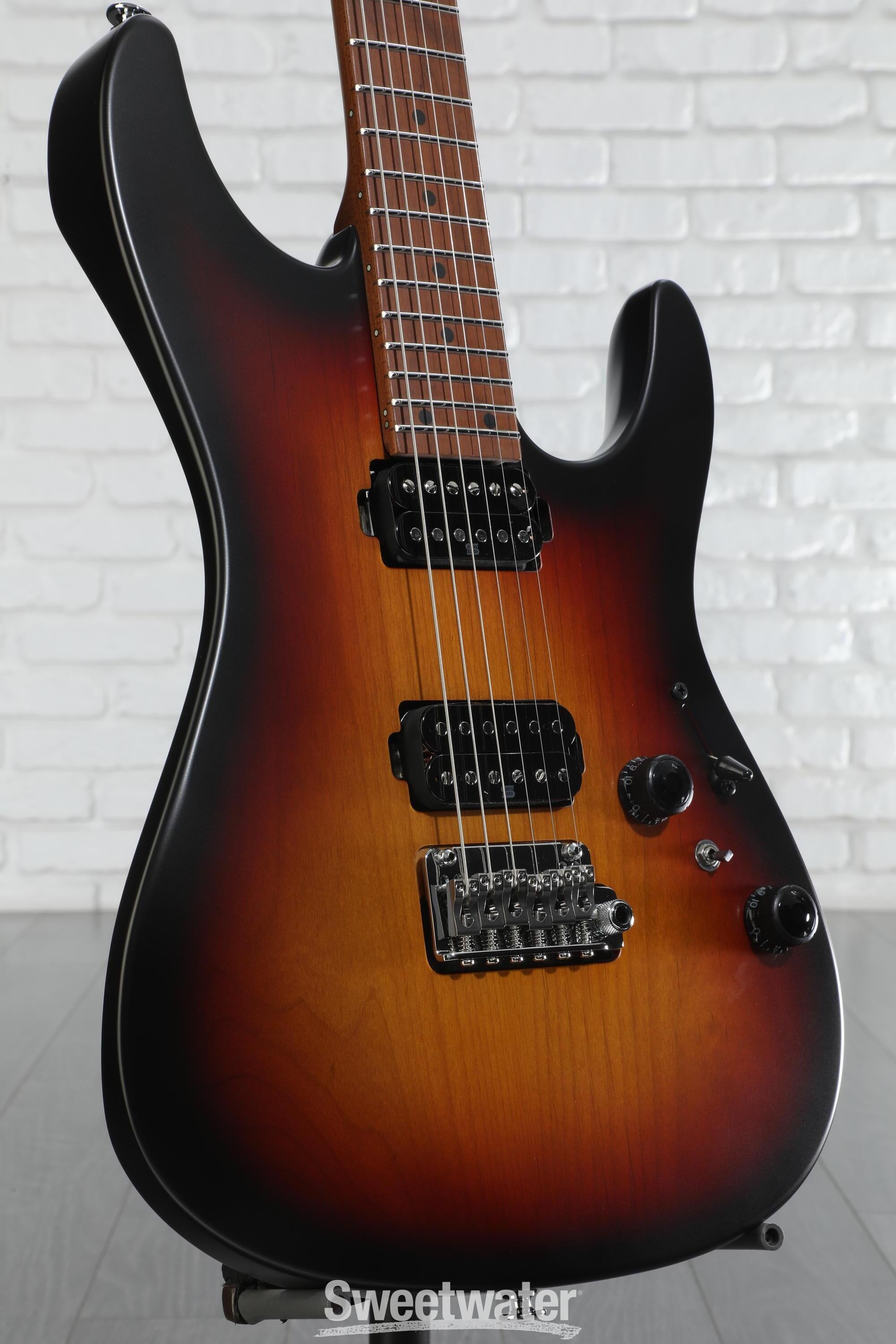 Ibanez Prestige AZ2402 Electric Guitar - Tri Burst Fade Flat