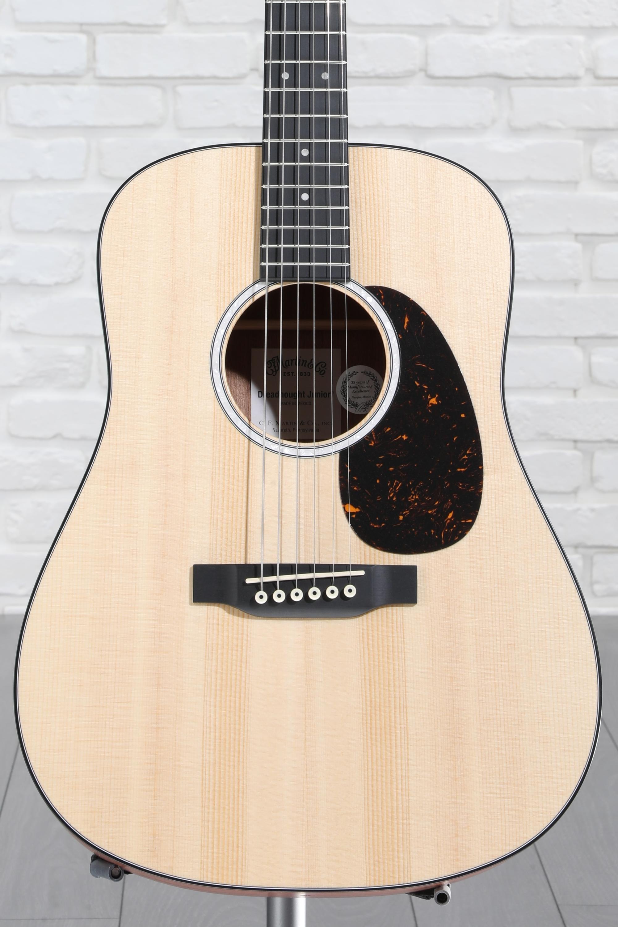 Martin D Jr 10 Acoustic Guitar Natural Spruce Sweetwater