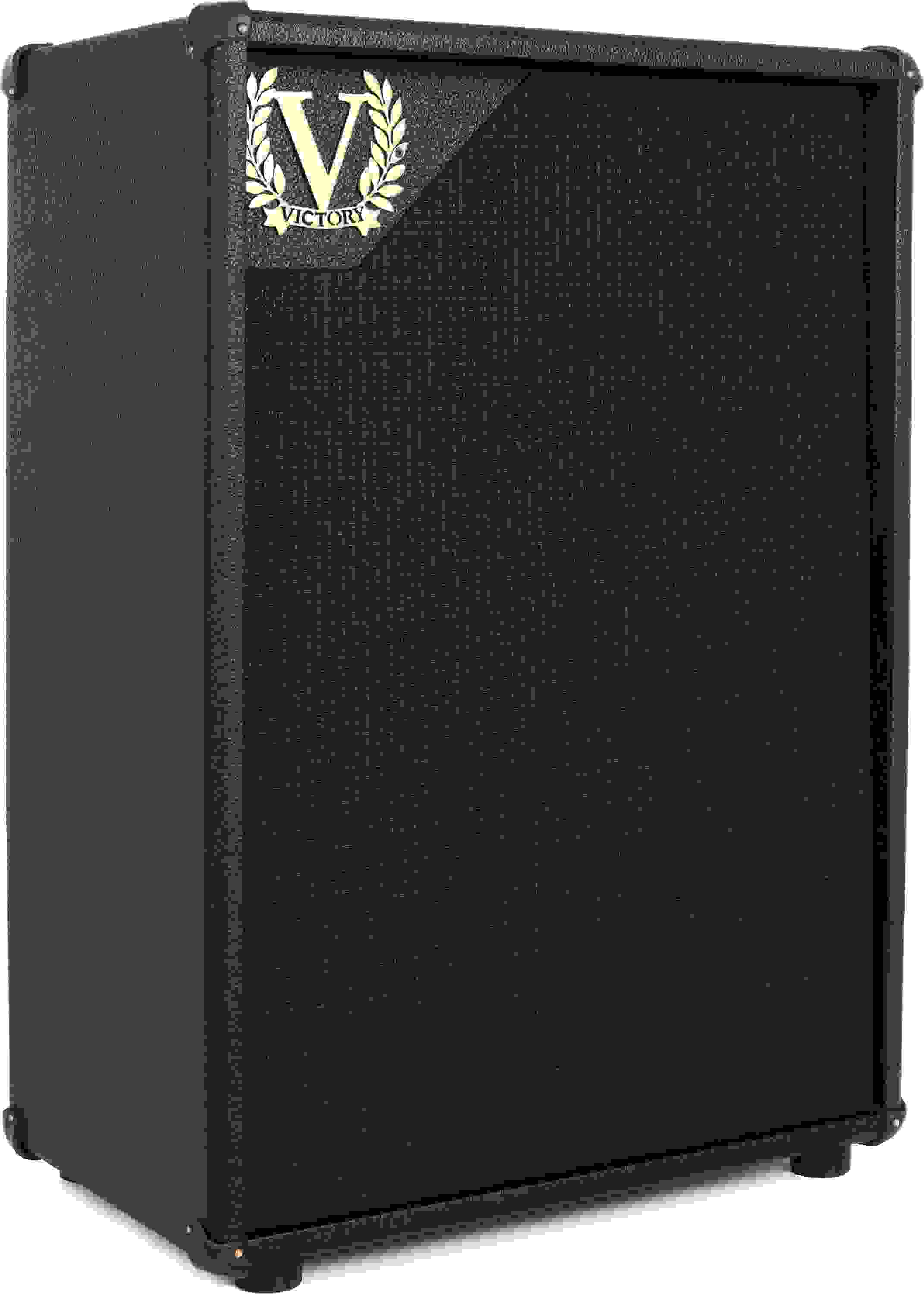 Victory Amplification V212-VH 150-watt 2 x 12-inch Compact Vertical Extension Speaker Cabinet - Black