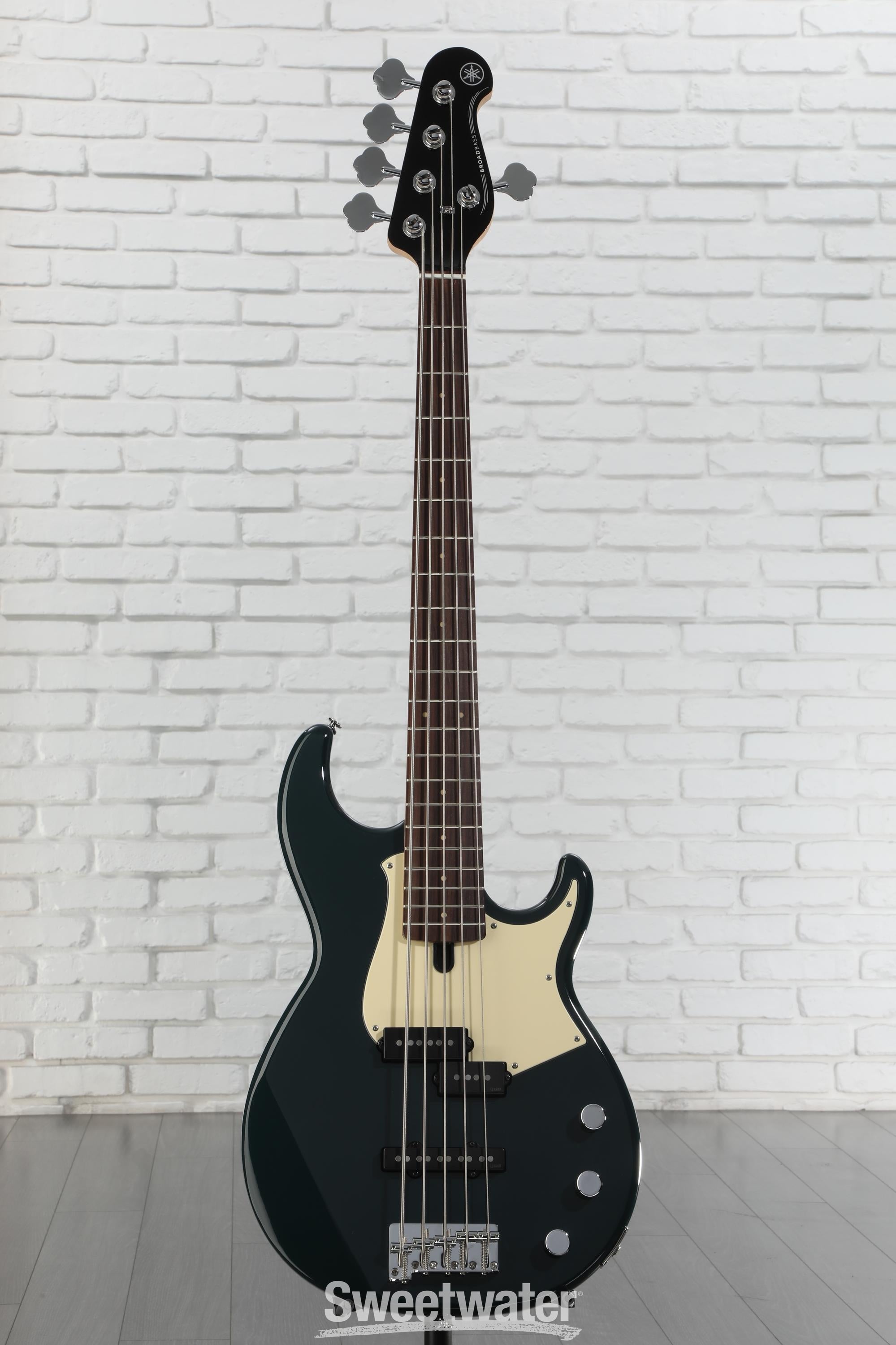 Yamaha BB435 5-string Bass Guitar - Teal Blue | Sweetwater