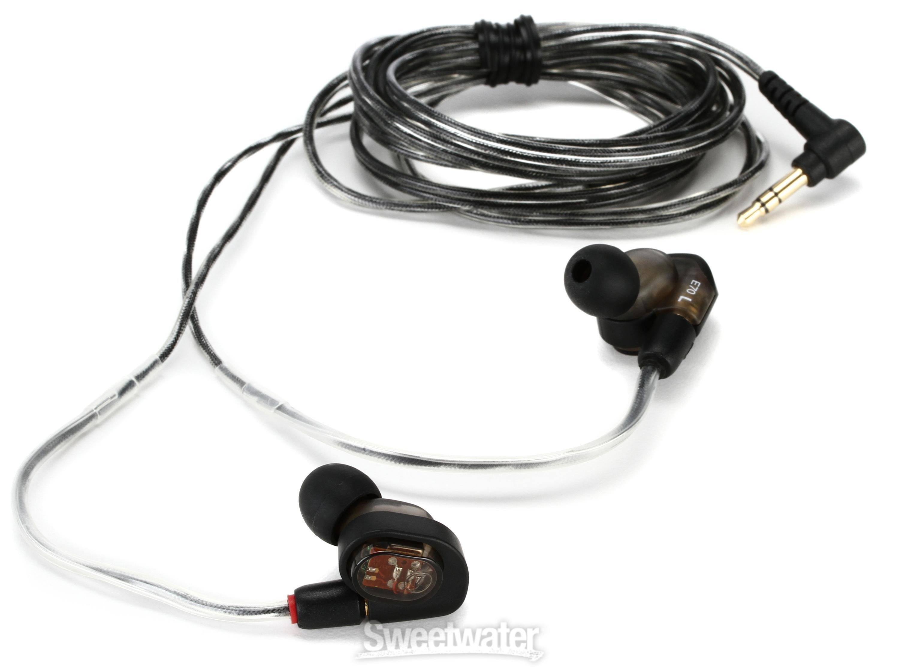 Audio Technica ATH E70 Monitor Earphones Black Reviews Sweetwater