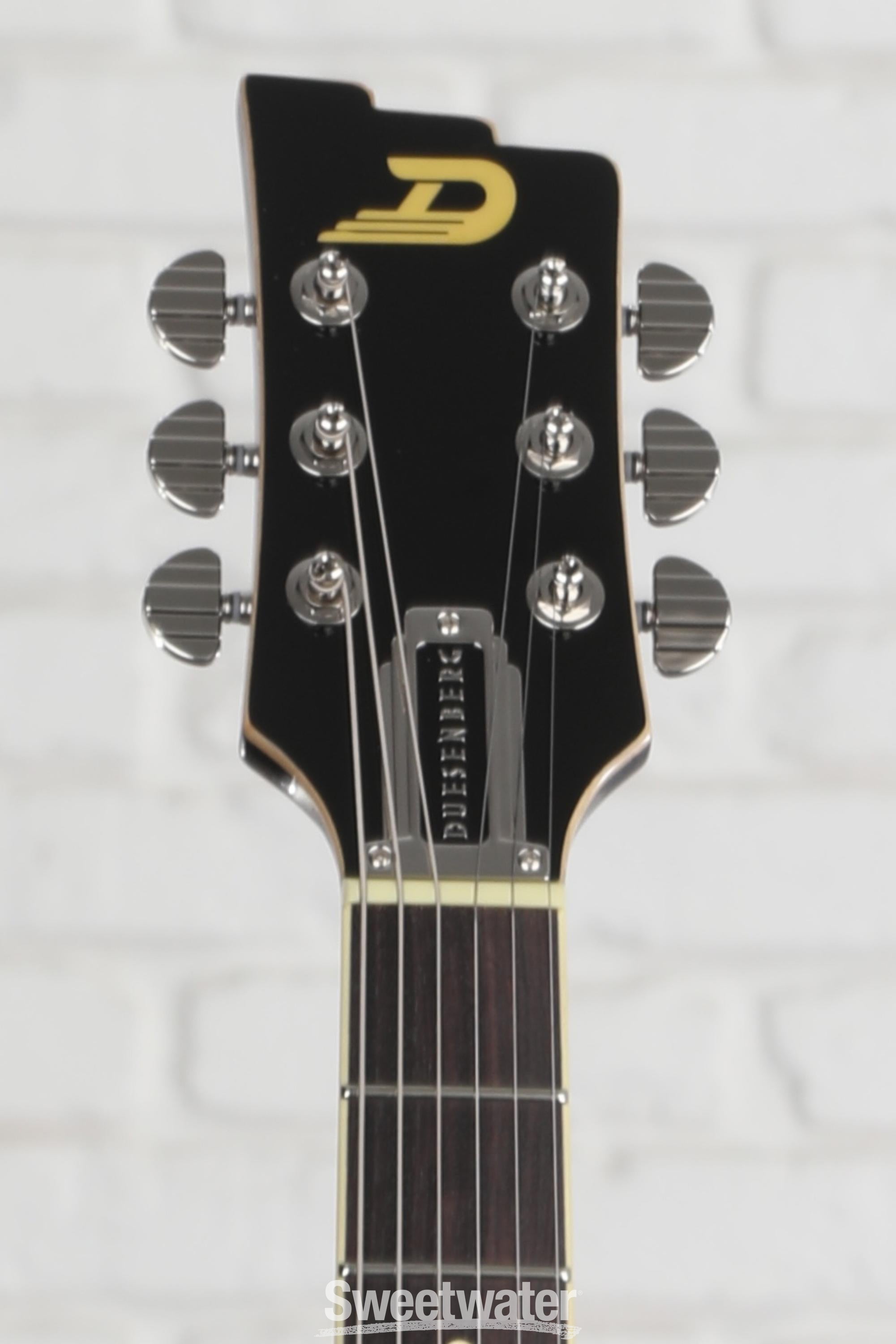Duesenberg Double Cat Electric Guitar - Black | Sweetwater