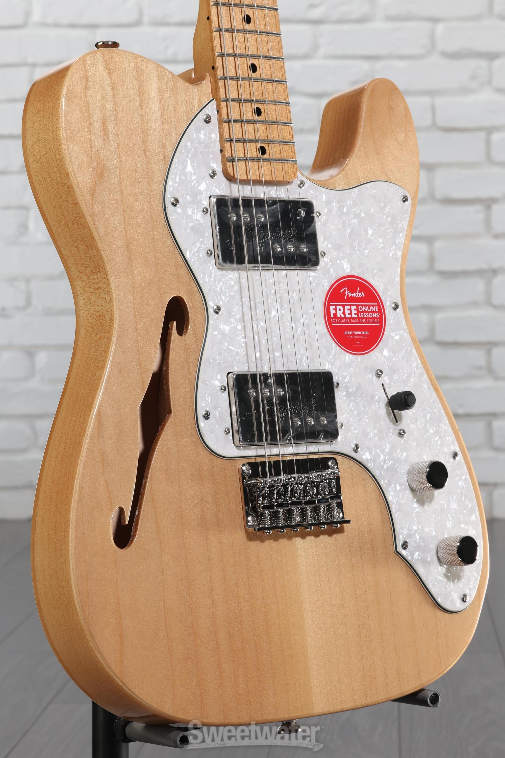 Squier Classic Vibe '70s Telecaster Thinline - Natural | Sweetwater