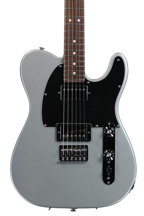 Fender Blacktop Telecaster HH - Silver, Rosewood