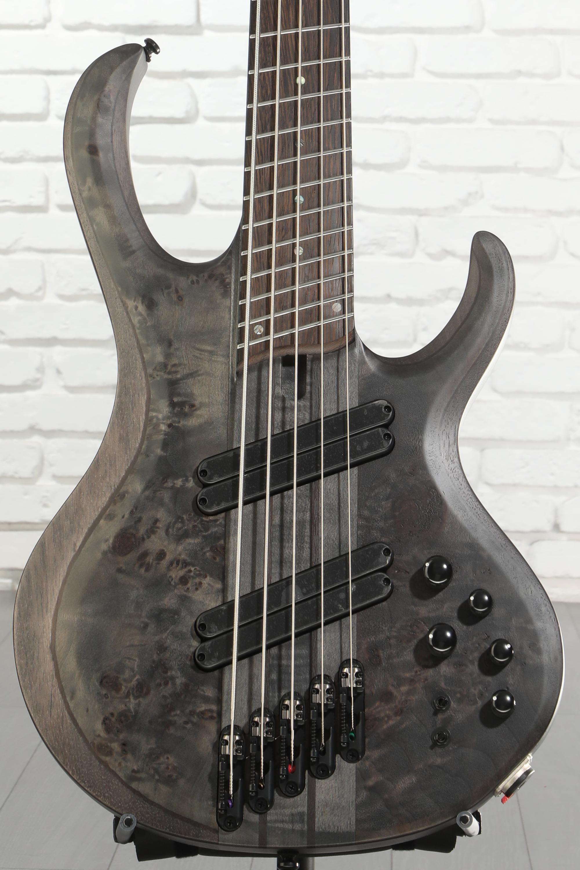 Ibanez Bass Workshop BTB805MS 5-string Bass Guitar - Transparent
