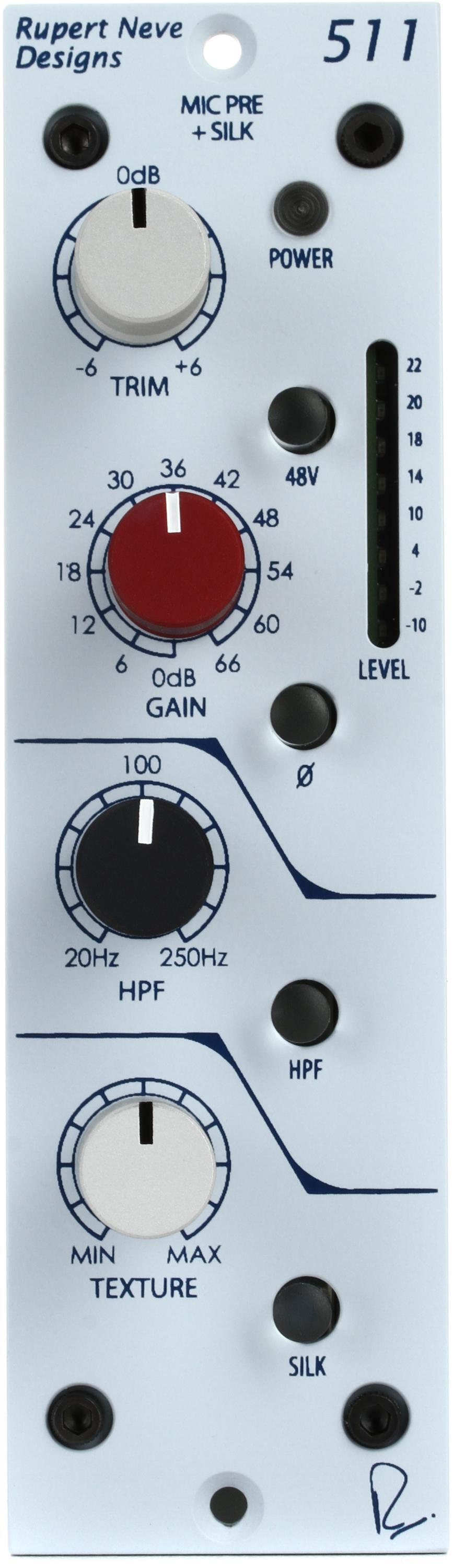 Rupert Neve Designs 511 500 Series Microphone Preamp | Sweetwater