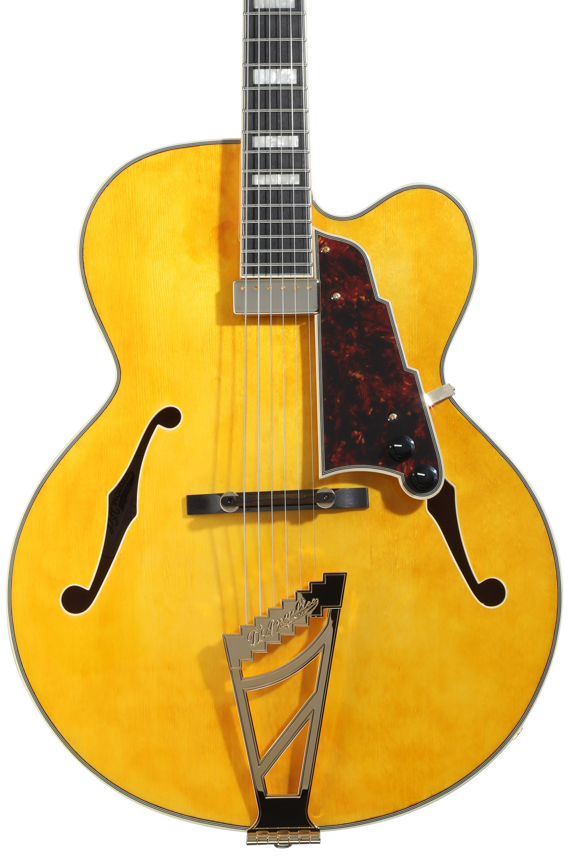 D'Angelico Premier EXL-1 Hollowbody Electric Guitar - Honey Blonde