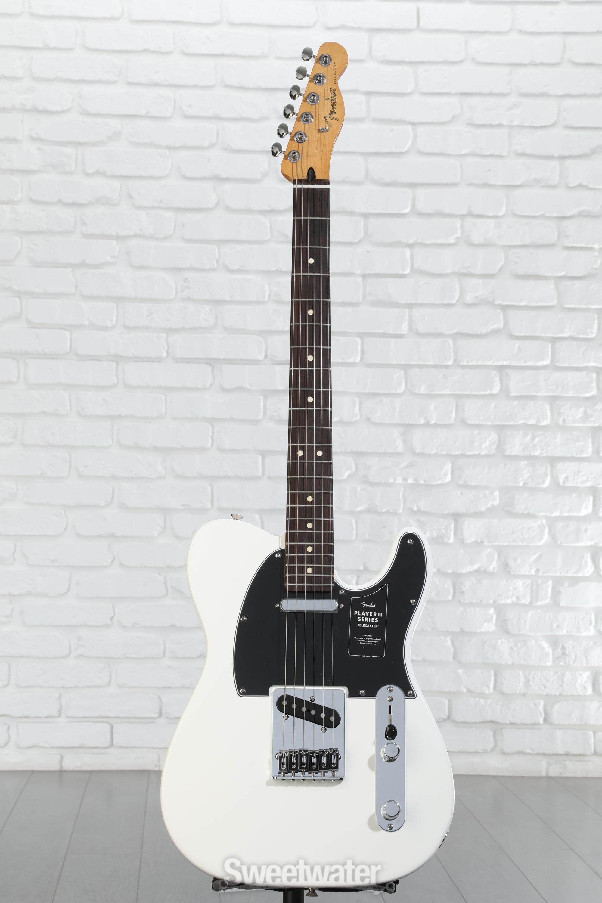 Fender Player II Telecaster Electric Guitar - Polar White