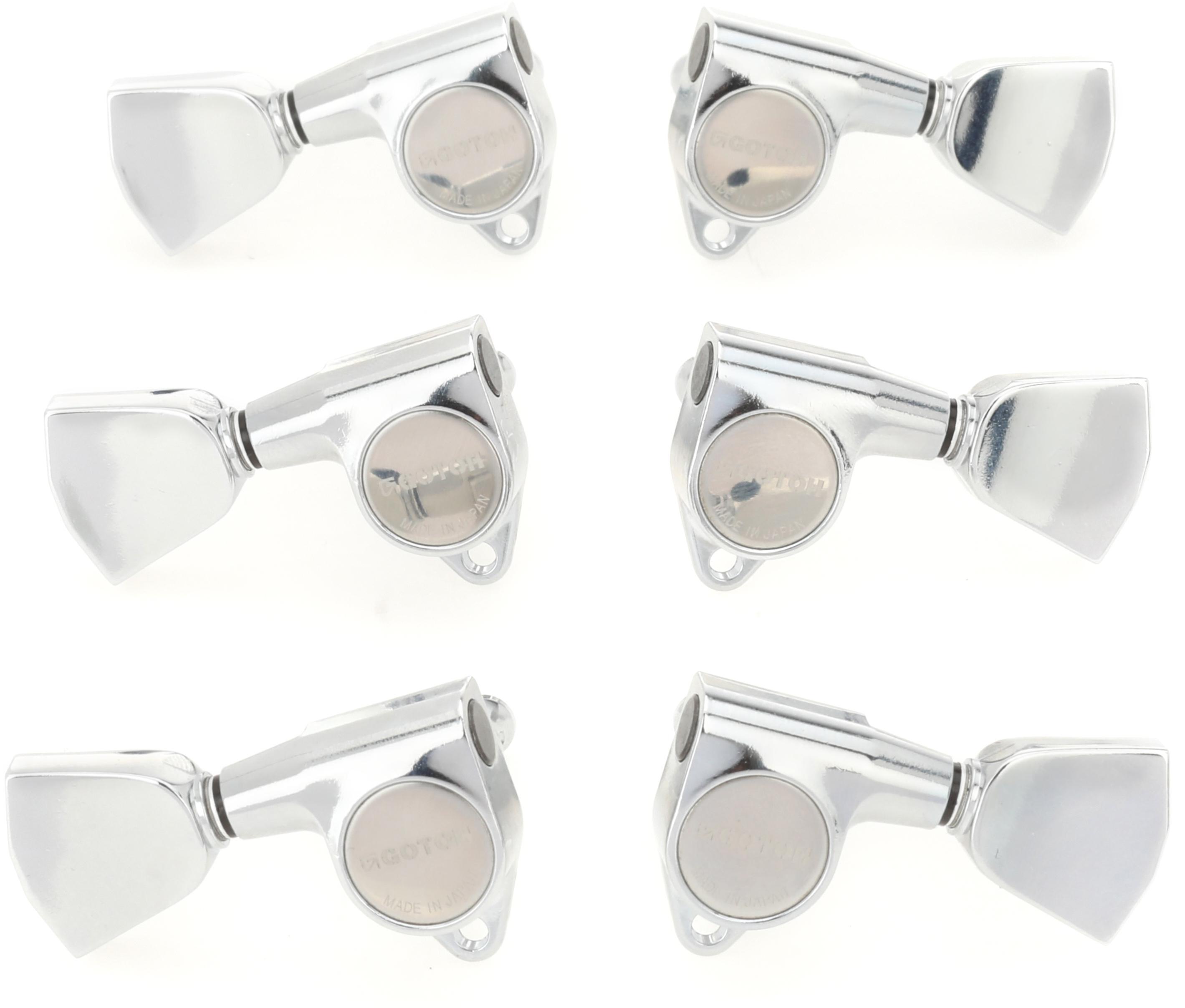 Gotoh SG301-01 Tuners - 3+3 Chrome | Sweetwater