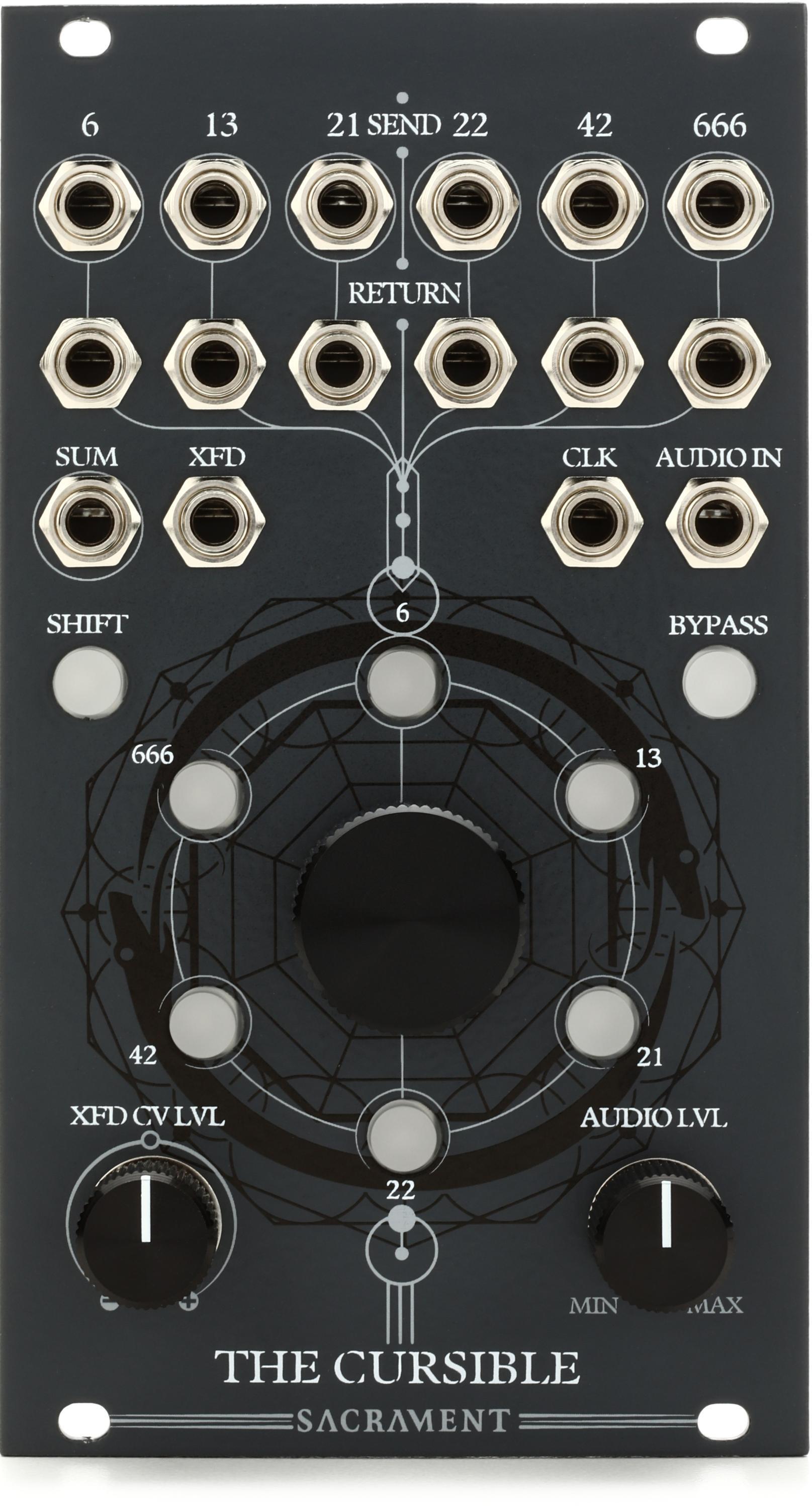 Erica Synths The Cursible 6-Channel Morphing Effects Send Eurorack