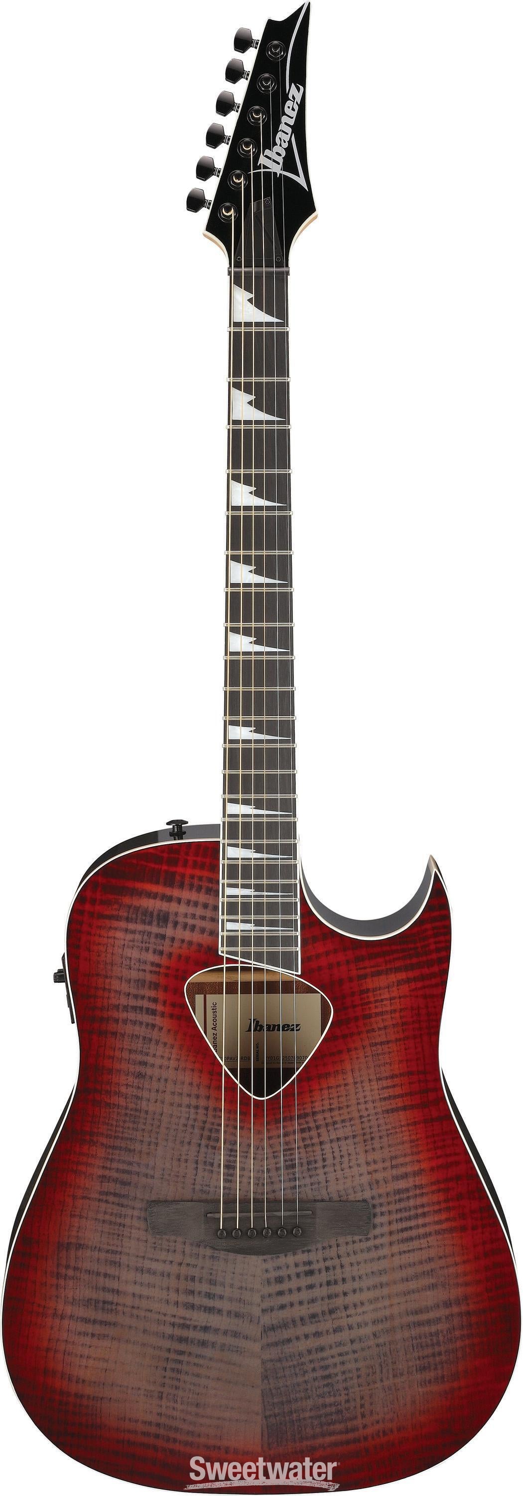 Ibanez Altstar ALT50FA Acoustic-electric Guitar - Red Doom Burst