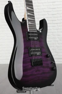 Jackson JS Series Dinky Arch Top JS32Q DKA HT Electric Guitar - Transparent Purple Burst