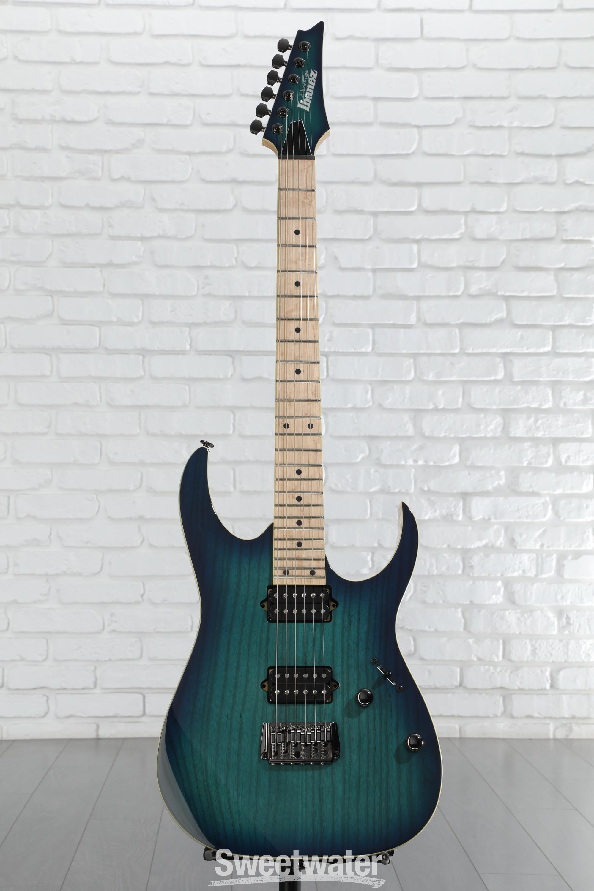 Ibanez Prestige RG652AHMFX - Nebula Green Burst | Sweetwater