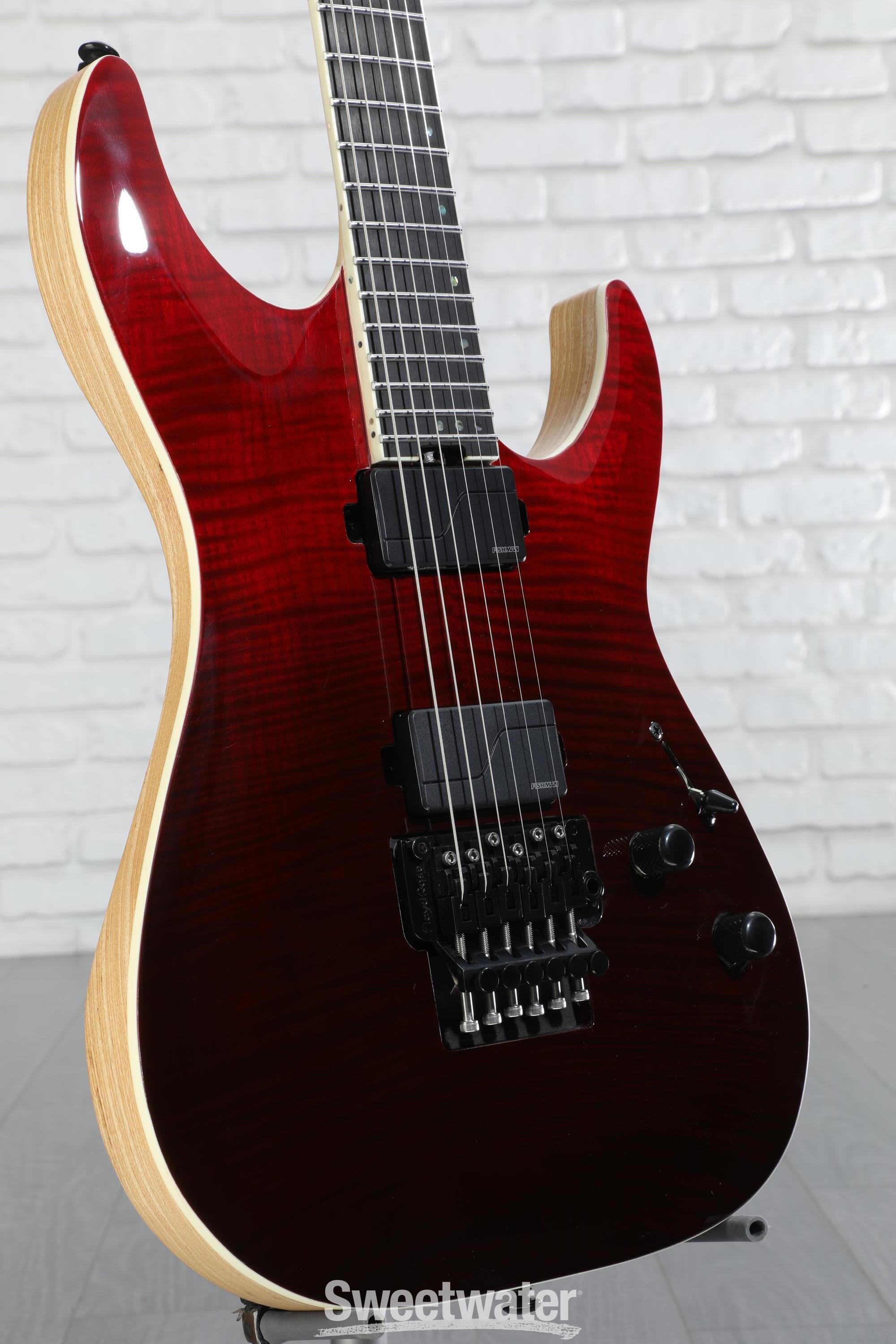 Schecter C-1 FR SLS Elite Electric Guitar - Blood Burst | Sweetwater