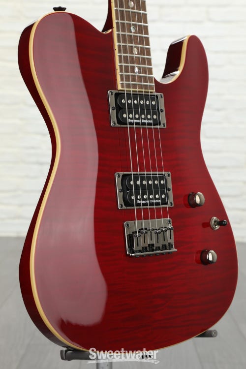 Fender Special Edition Custom Telecaster FMT HH - Crimson Red Transparent