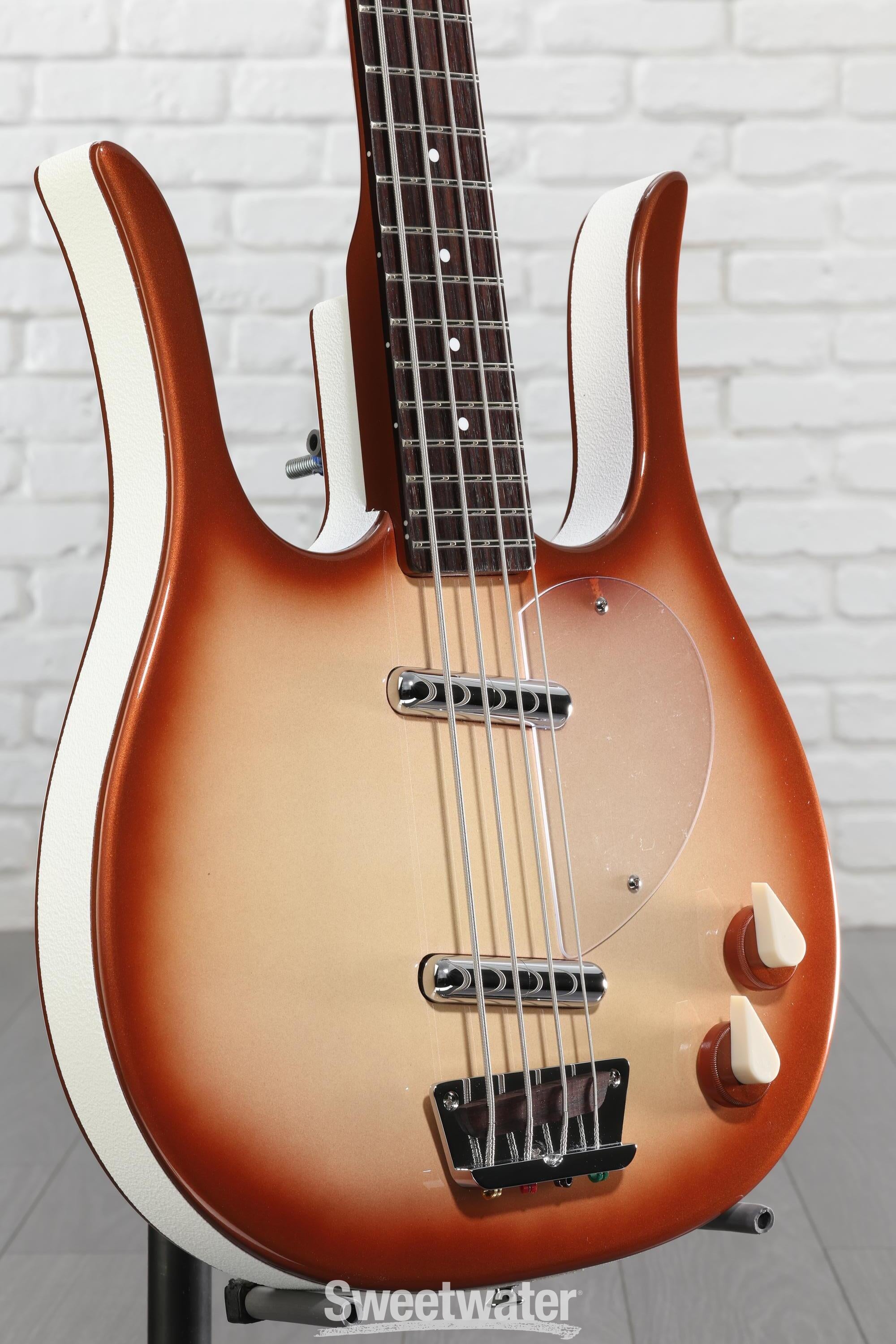 Danelectro Longhorn Bass Guitar - Copper Burst | Sweetwater