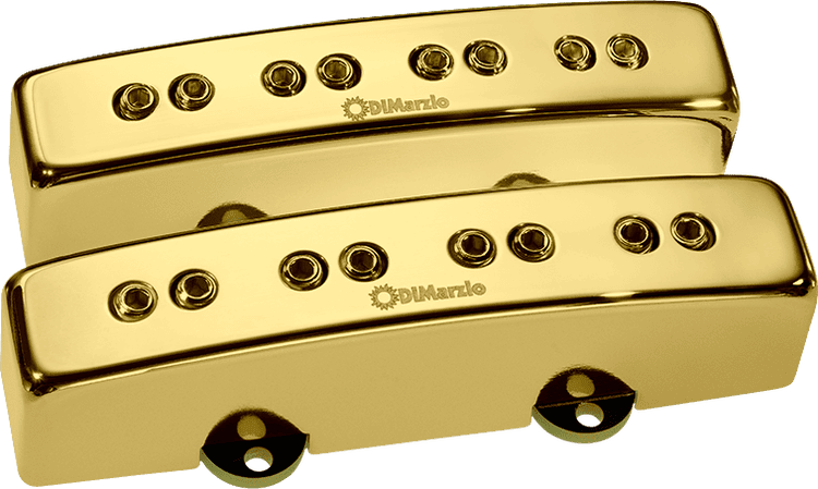 DiMarzio Relentless J Bass Pickup Set - Gold