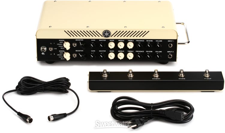 Yamaha THR100H Dual 100-watt 2-channel Modeling Head Reviews  