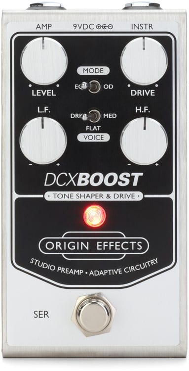 Origin Effects DCX Boost Tone Shaper & Drive Pedal