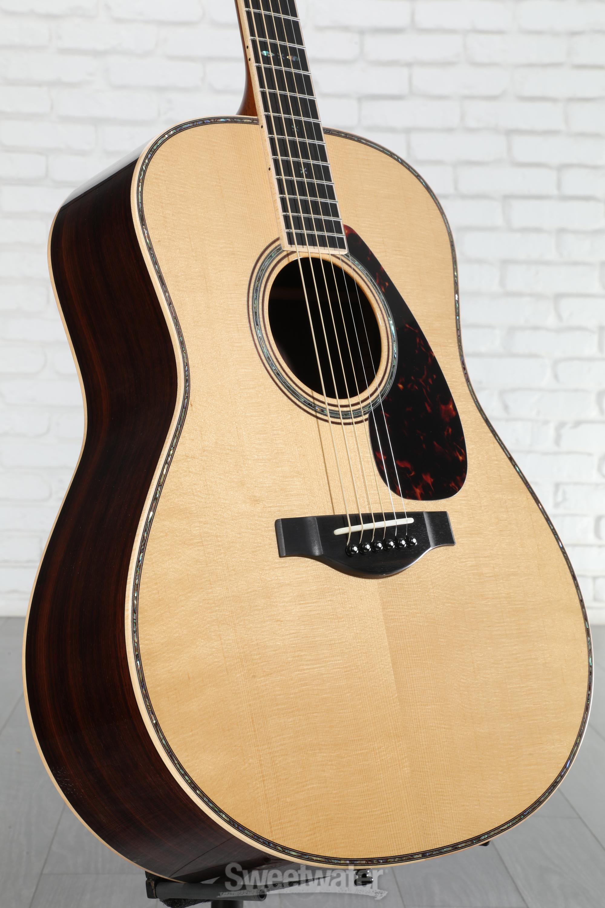Photo of Yamaha LL56 Custom ARE Original Jumbo Acoustic Guitar - Natural