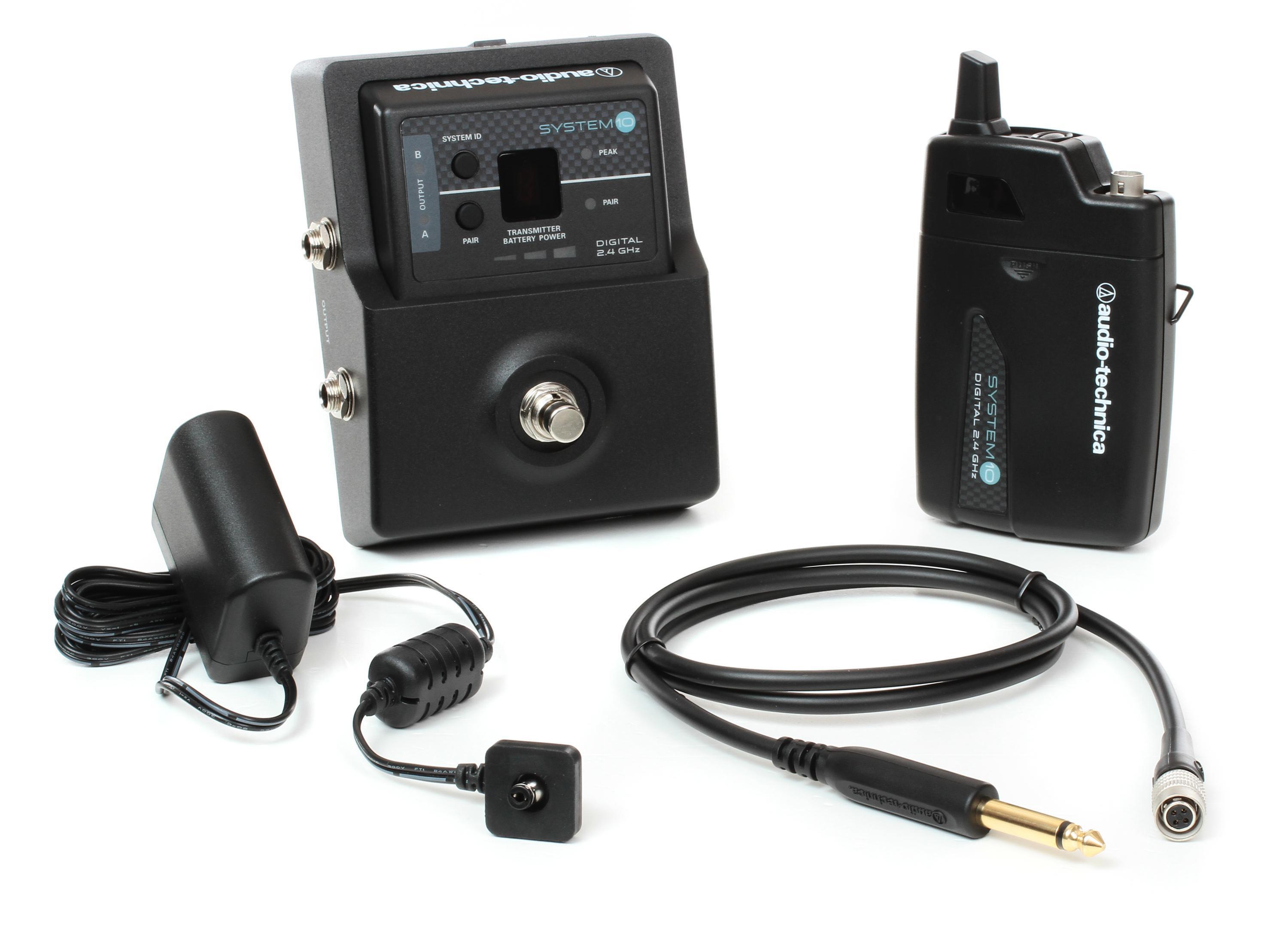 Audio-Technica System 10 Digital Wireless - Guitar Stompbox Pedal