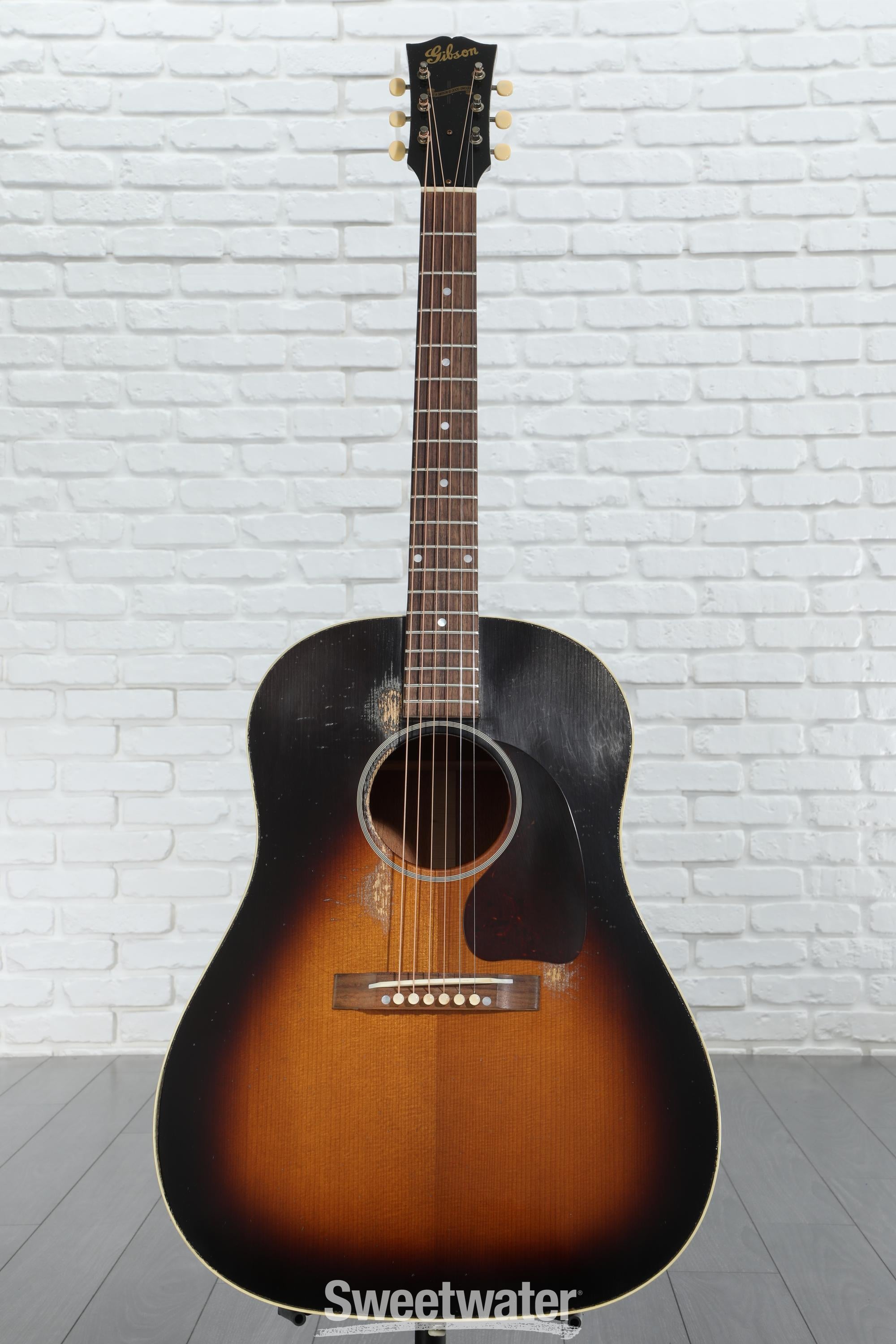 ギター Gibson L-50 Banner 1942 - 45 Vintage Gibson 1942 Banner Southern Jumbo Vintage Sunburst 4.6