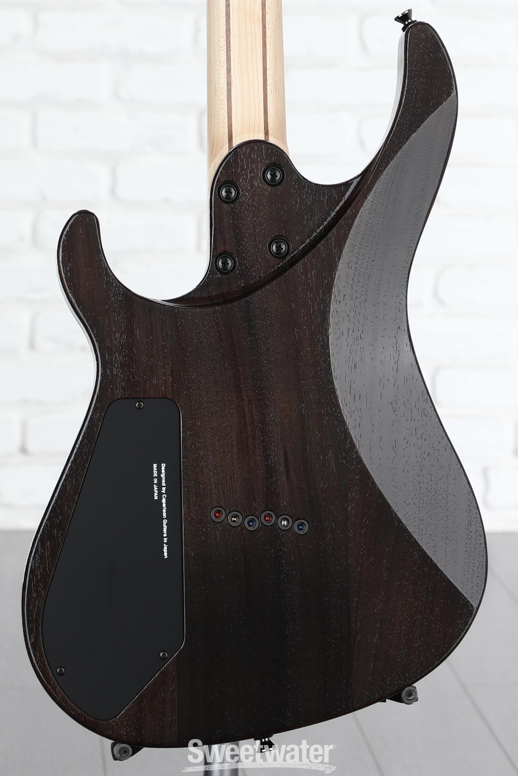 Caparison Guitars Horus-WB-FX EF - Transparent Charcoal Black with