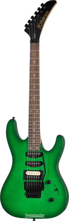 Kramer Striker Figured HSS Electric Guitar - Wild Ivy | Sweetwater