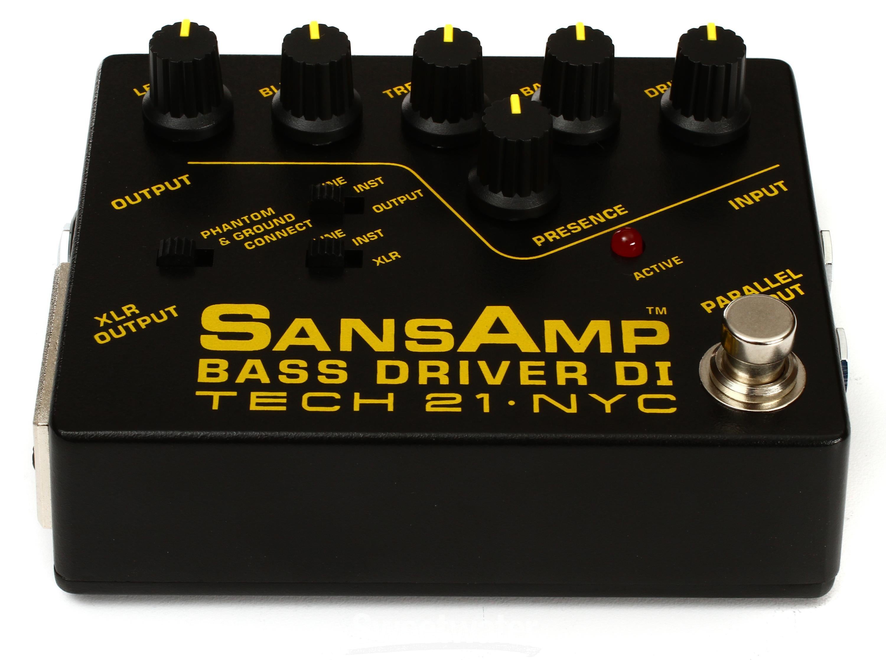 Tech 21 SansAmp Bass Driver Pedal Reviews | Sweetwater