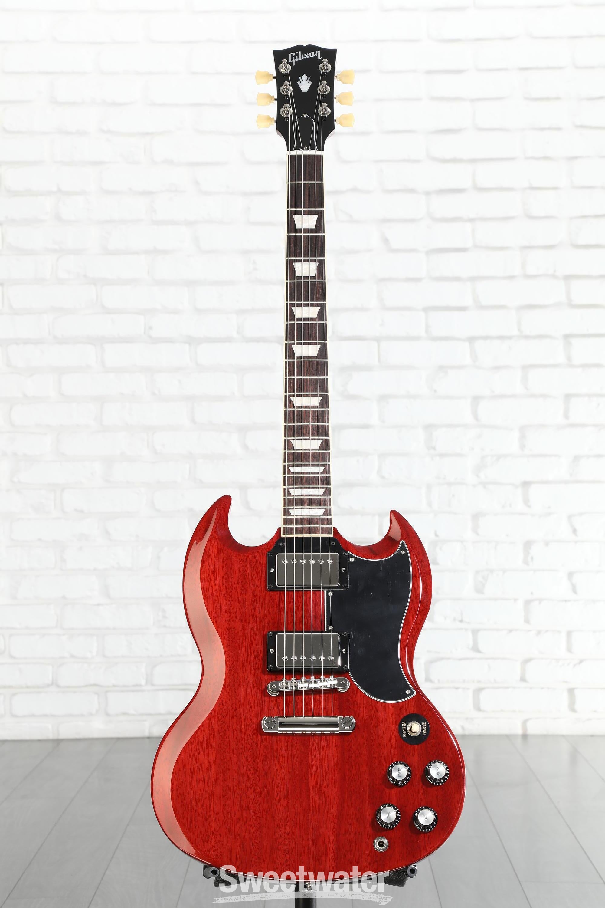 Gibson SG Standard '61 Electric Guitar - Vintage Cherry | Sweetwater