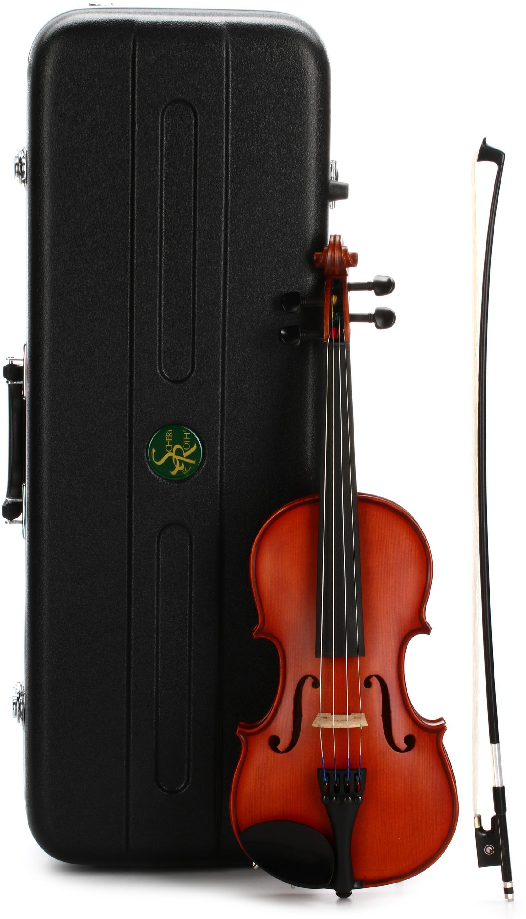 Scherl & Roth SR41E2H Arietta Student Violin Outfit - 1/2 Size