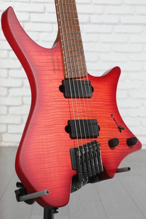 Strandberg Boden Original N2.6 Electric Guitar - Sunset Coral Burst Satin