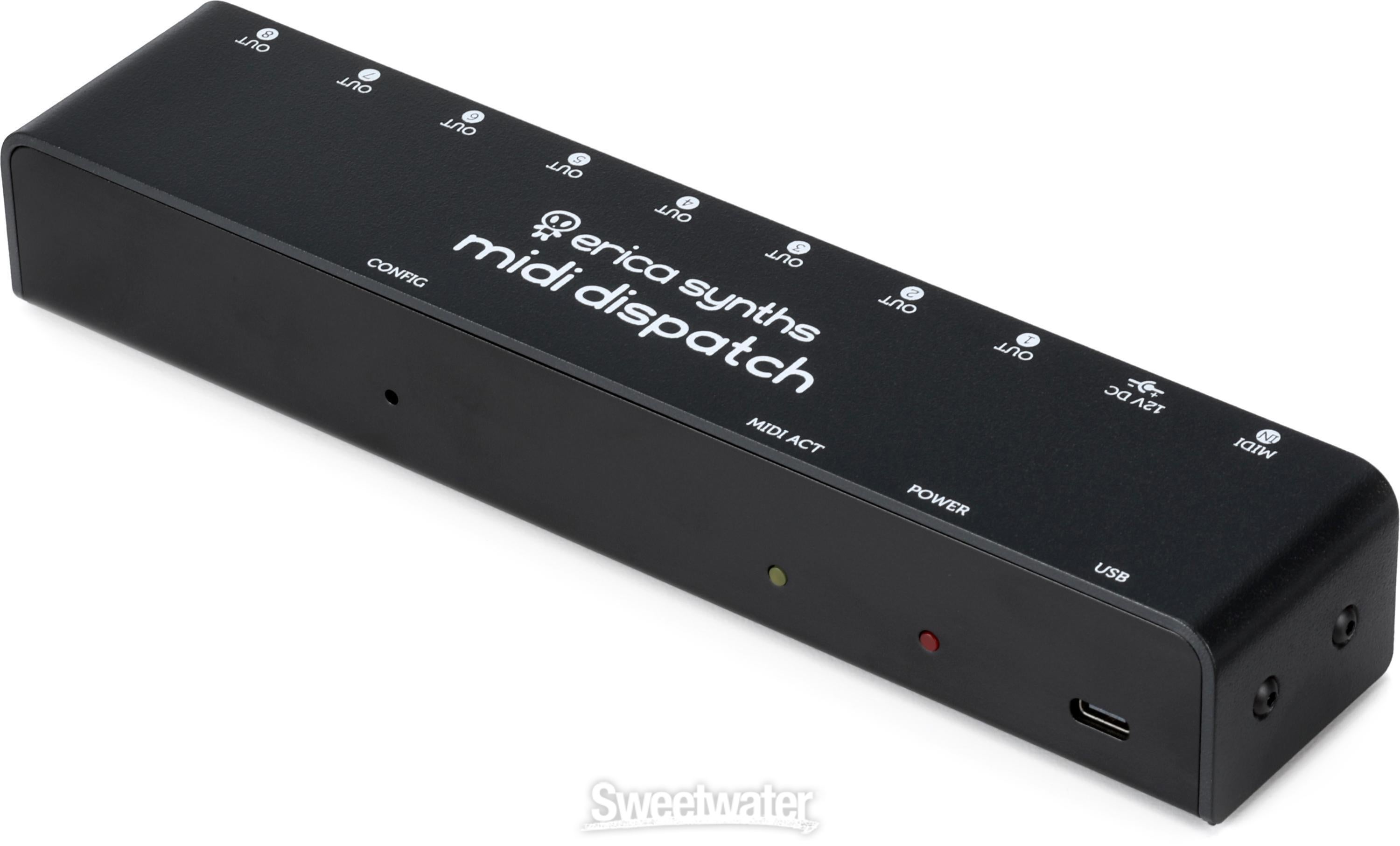 Erica Synths MIDI Dispatch Signal Splitter | Sweetwater