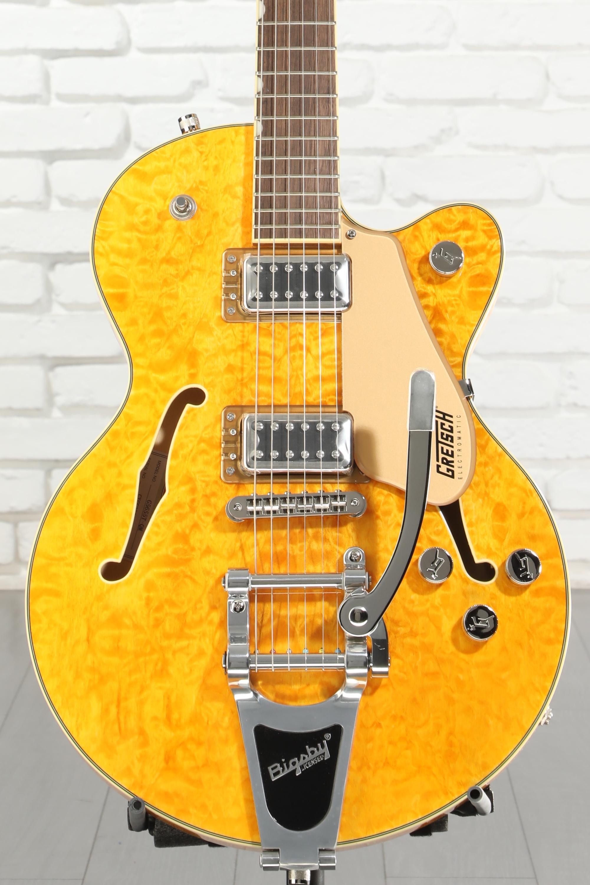 Gretsch G5655T-QM Electromatic Center Block Jr. Quilt Semi