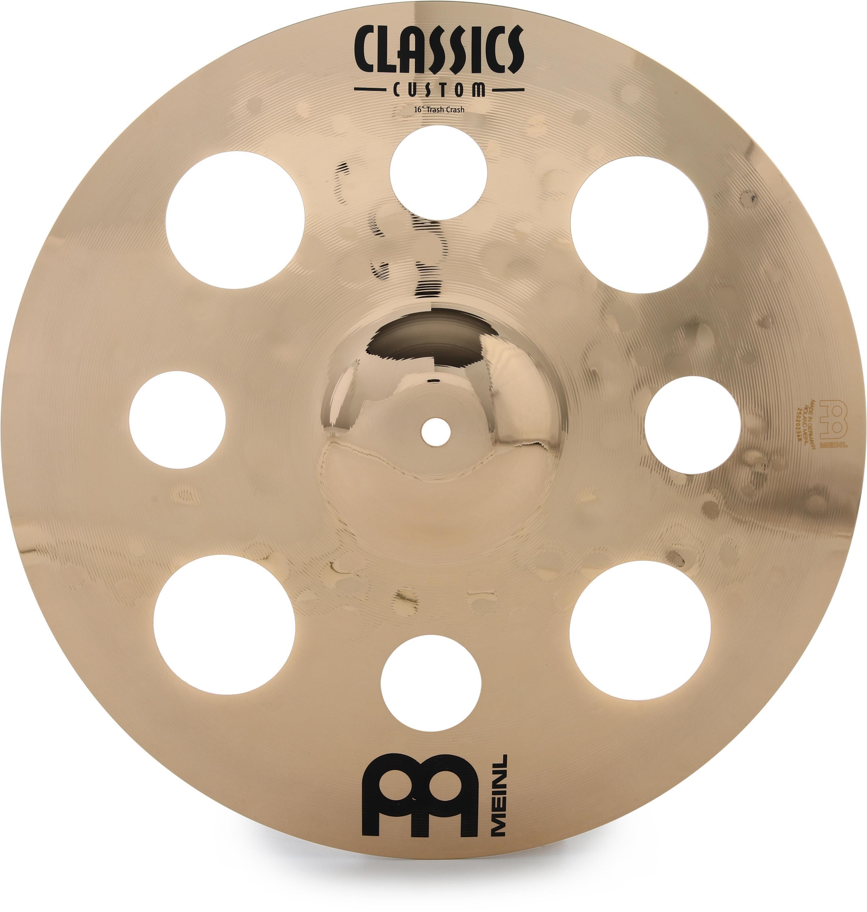Meinl Cymbals 16 inch Classics Custom Trash Crash Cymbal | Sweetwater