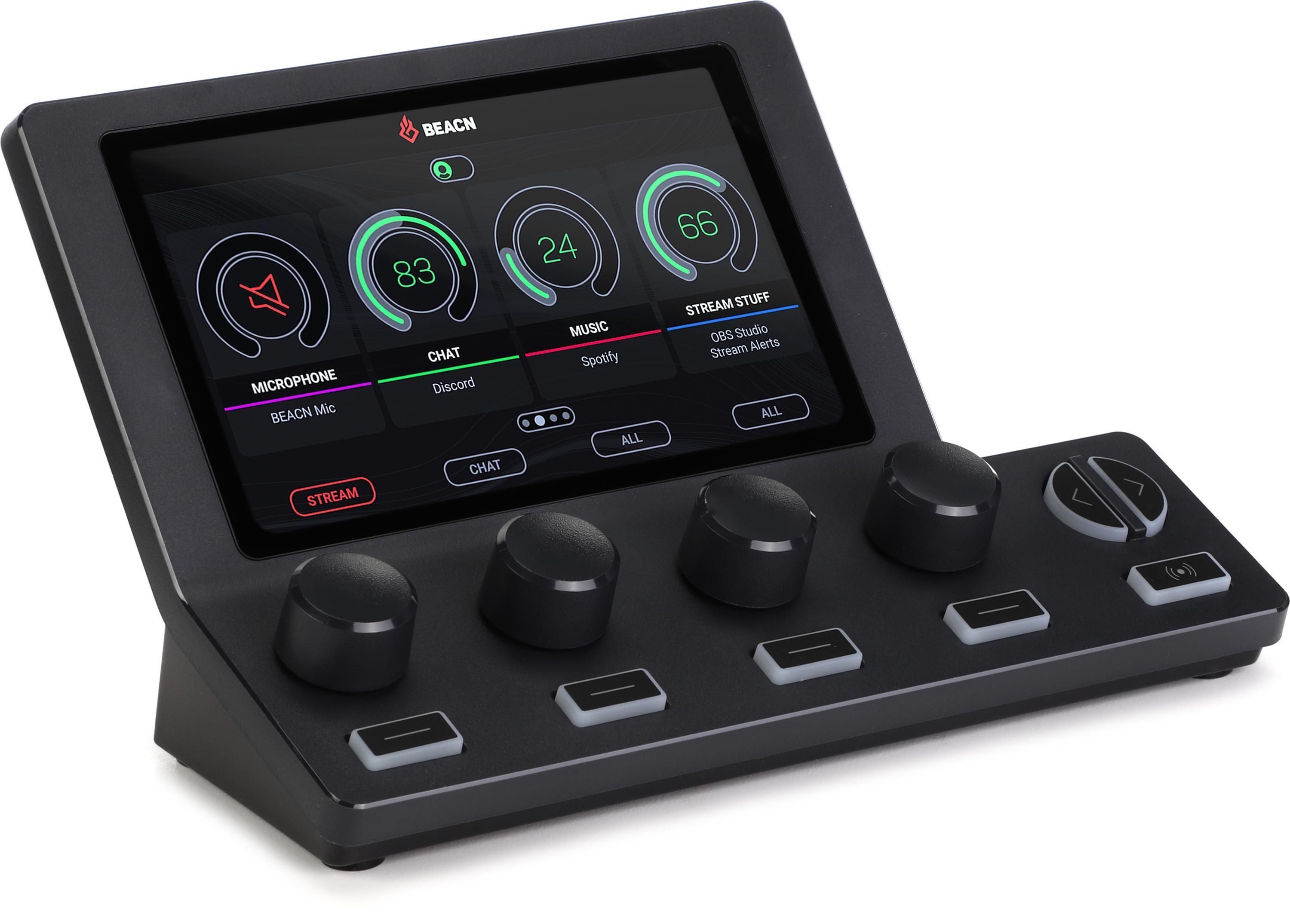 BEACN Mix Create Audio Controller - Black