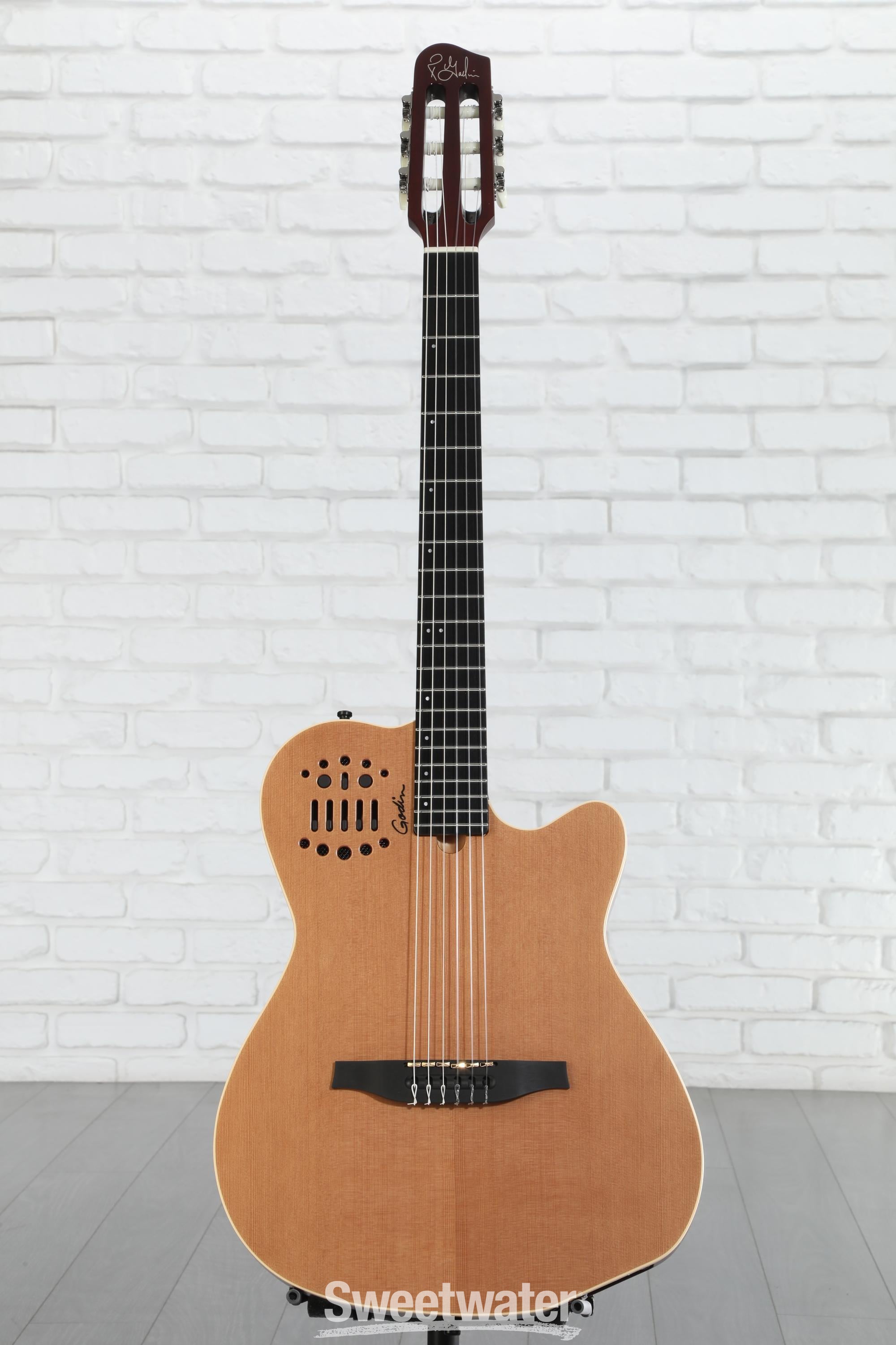 ギター Multiac Nylon ACS Slim SA ACS Nylon Natural SG | Godin Guitars
