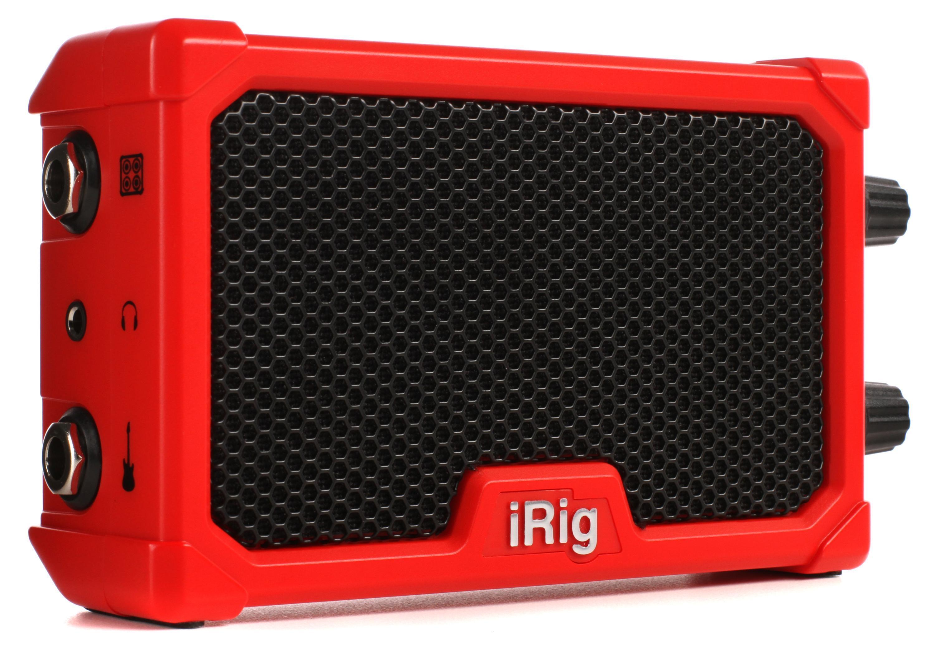 IK Multimedia iRig Nano Amp Mobile Micro Guitar Amp and iOS Interface - Red  Reviews | Sweetwater