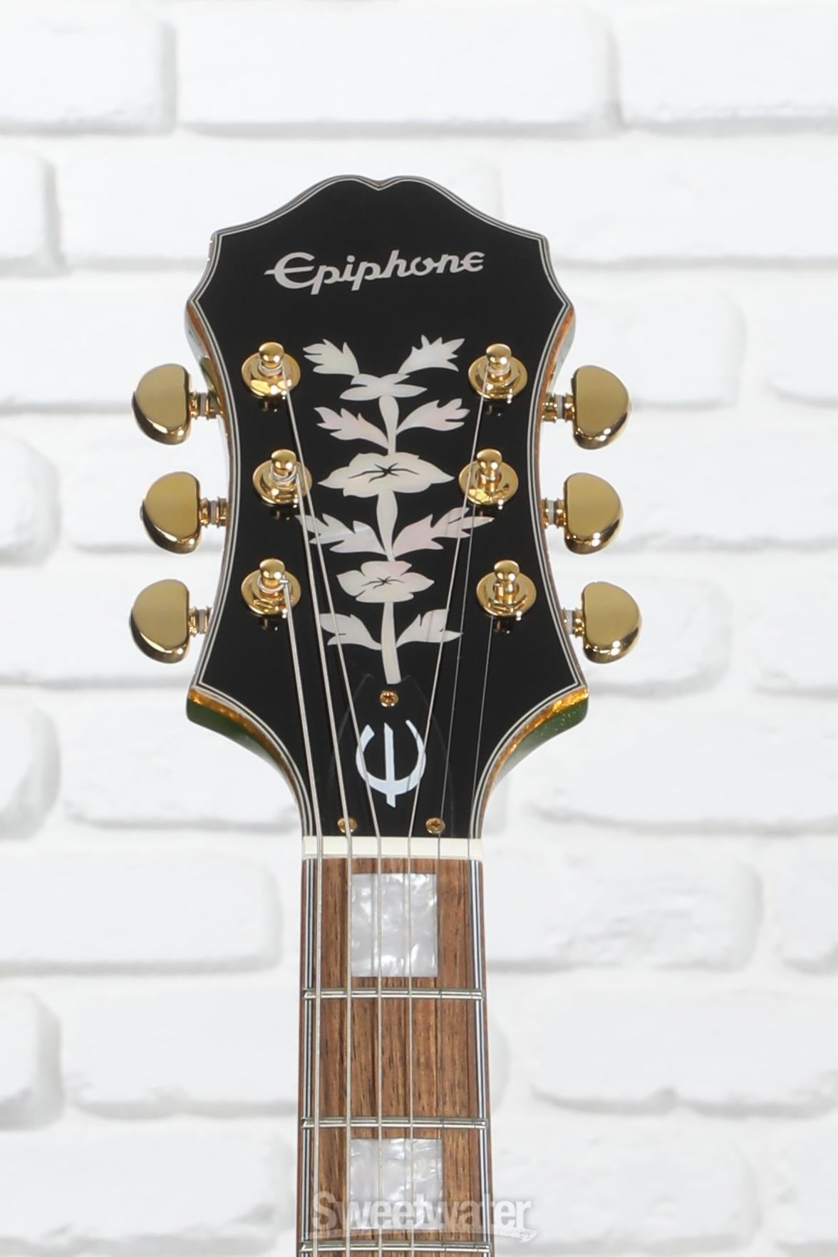 Epiphone Emperor Swingster Hollowbody - Forest Green Metallic