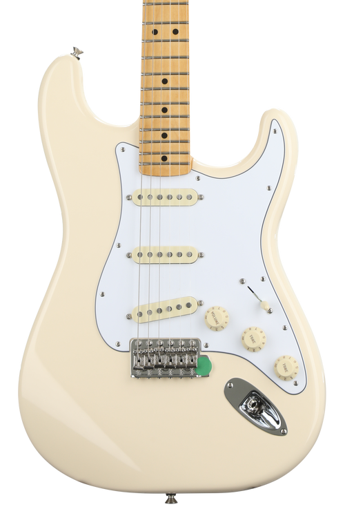 Fender Jimi Hendrix Stratocaster - Olympic White with Maple Fingerboard