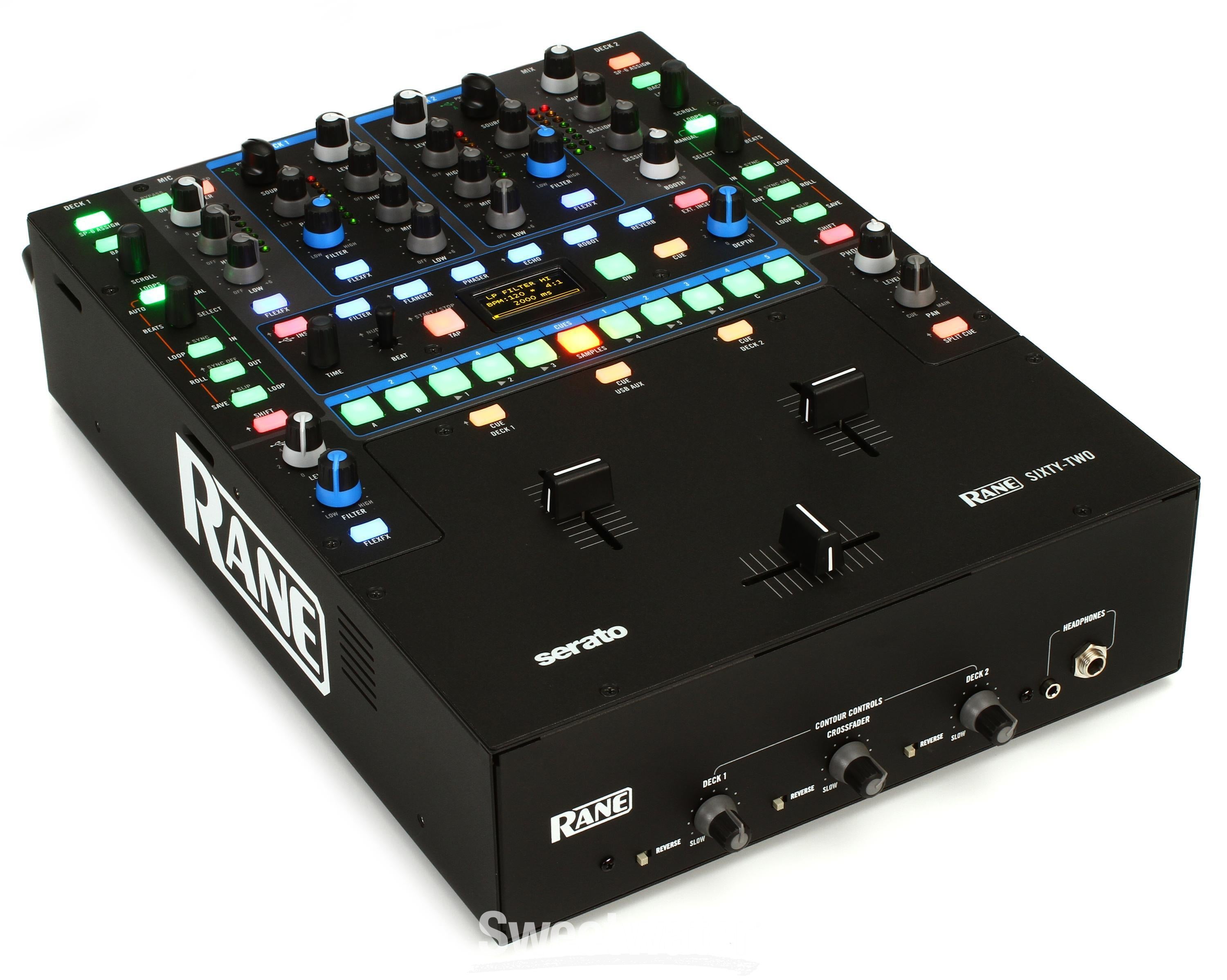 Rane Sixty-Two Mixer with Serato DJ Reviews | Sweetwater