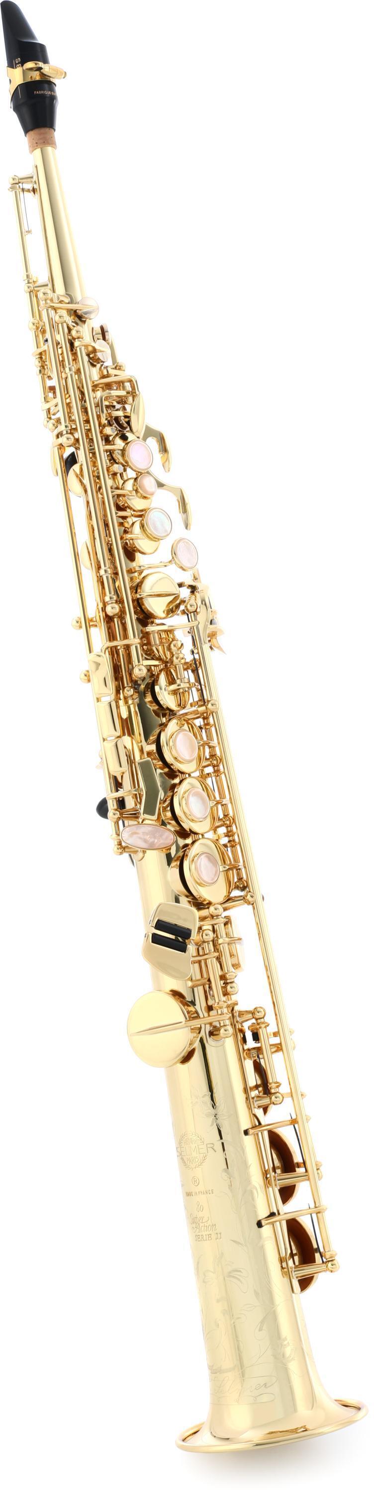 Selmer Paris Series II Model 51 Jubilee Edition Professional Soprano  Saxophone Gold Lacquer Sweetwater