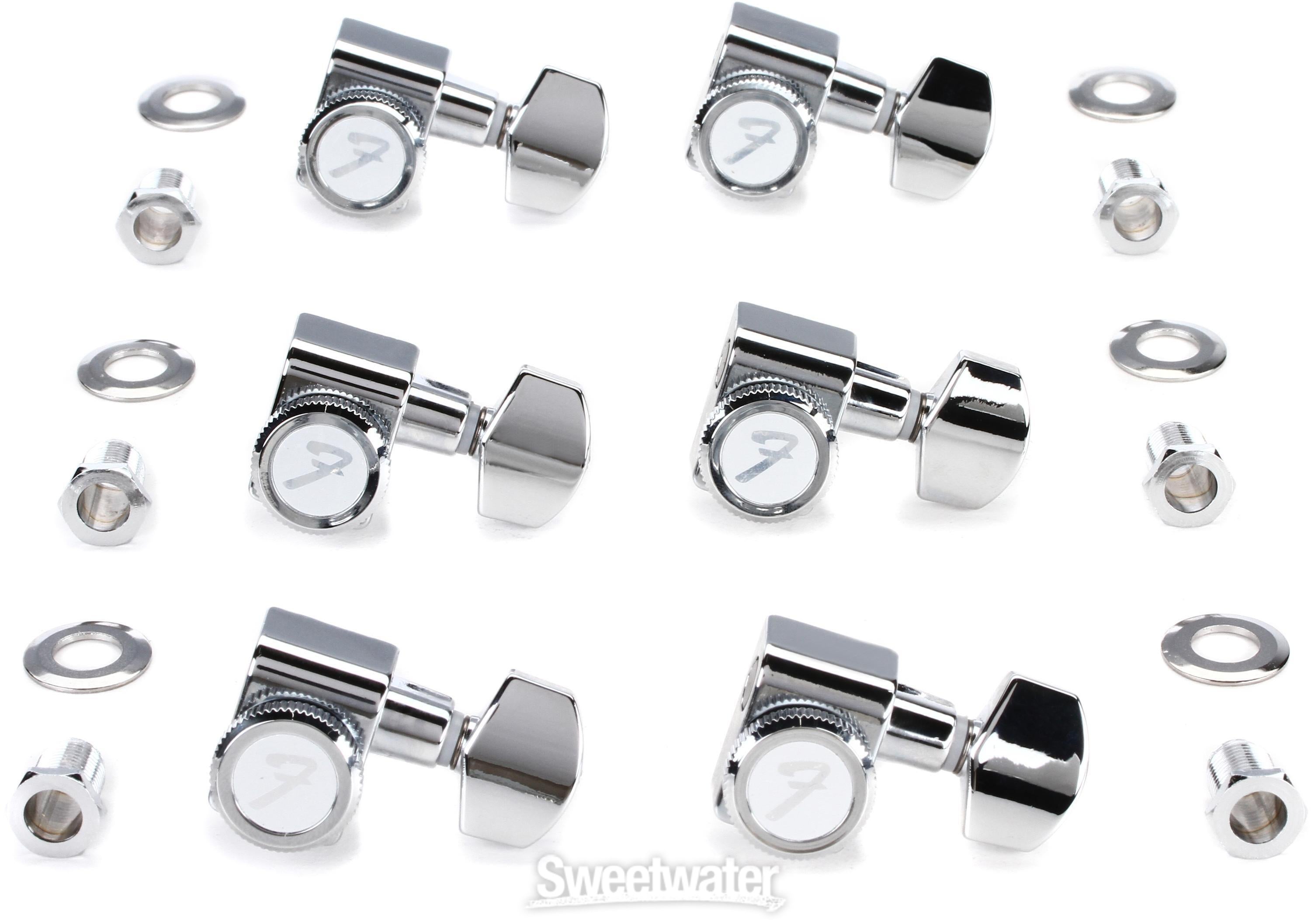 Fender Locking Stratocaster/Telecaster All Short Post Tuning Machines -  Chrome All Short Post