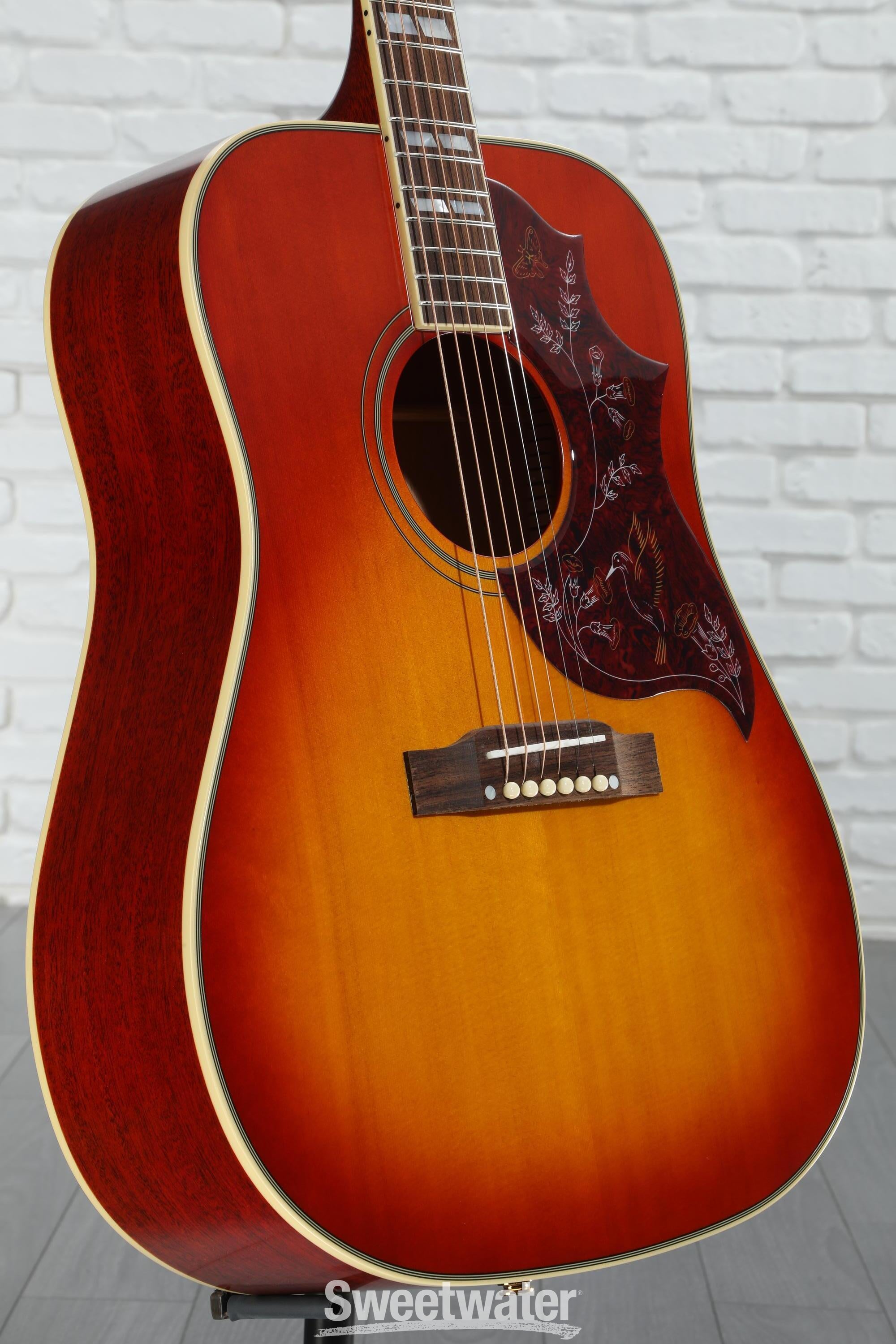 ギター Epiphone Hummingbird Inspired by Gibson Amazon.com: Epiphone Inspired By Gibson Hummingbird Acoustic