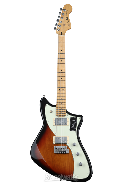 Fender Player Plus Meteora HH Electric Guitar - 3-Tone Sunburst 