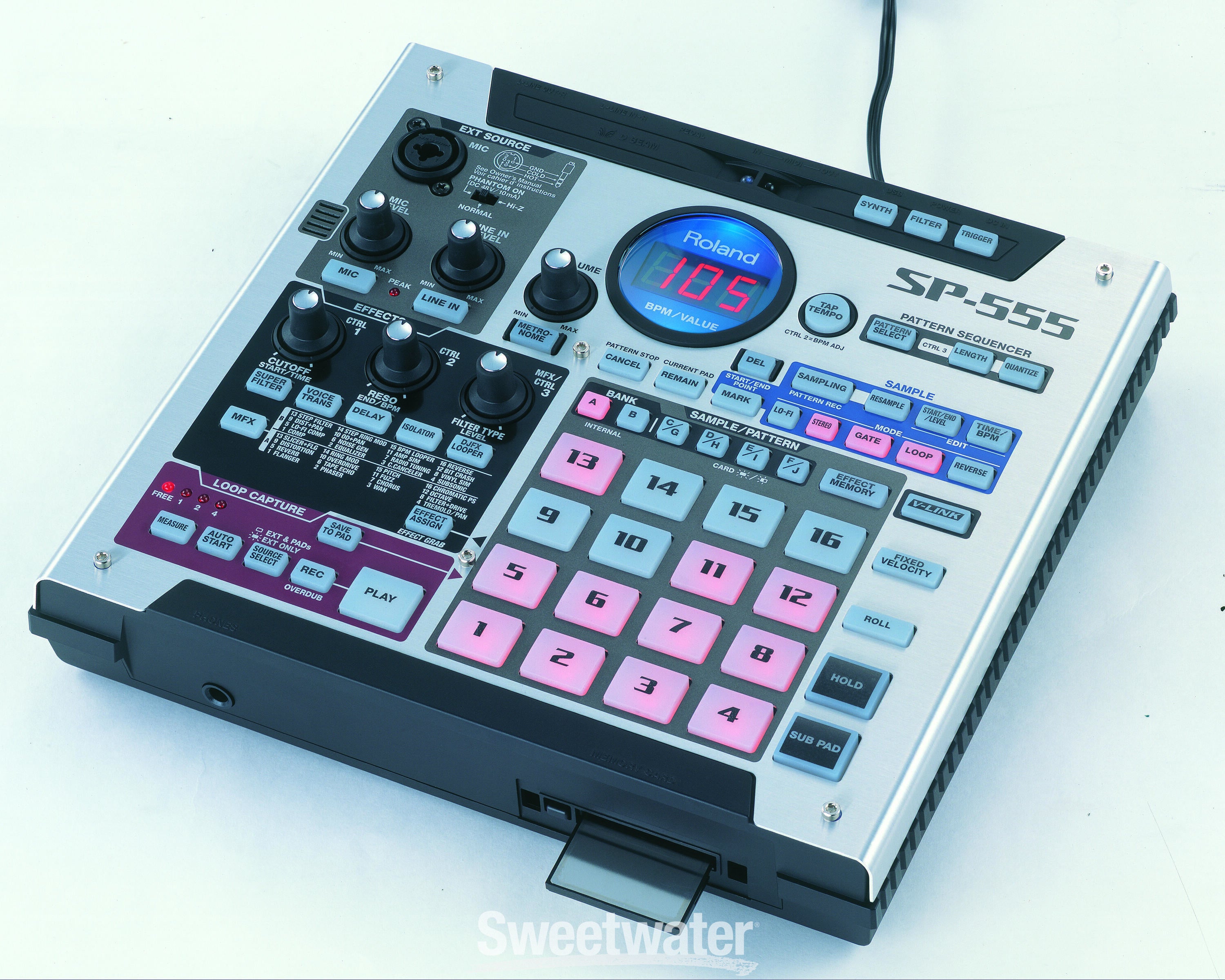 Roland SP-555 サンプラー 音ネタ付き ローランド - 楽器、器材