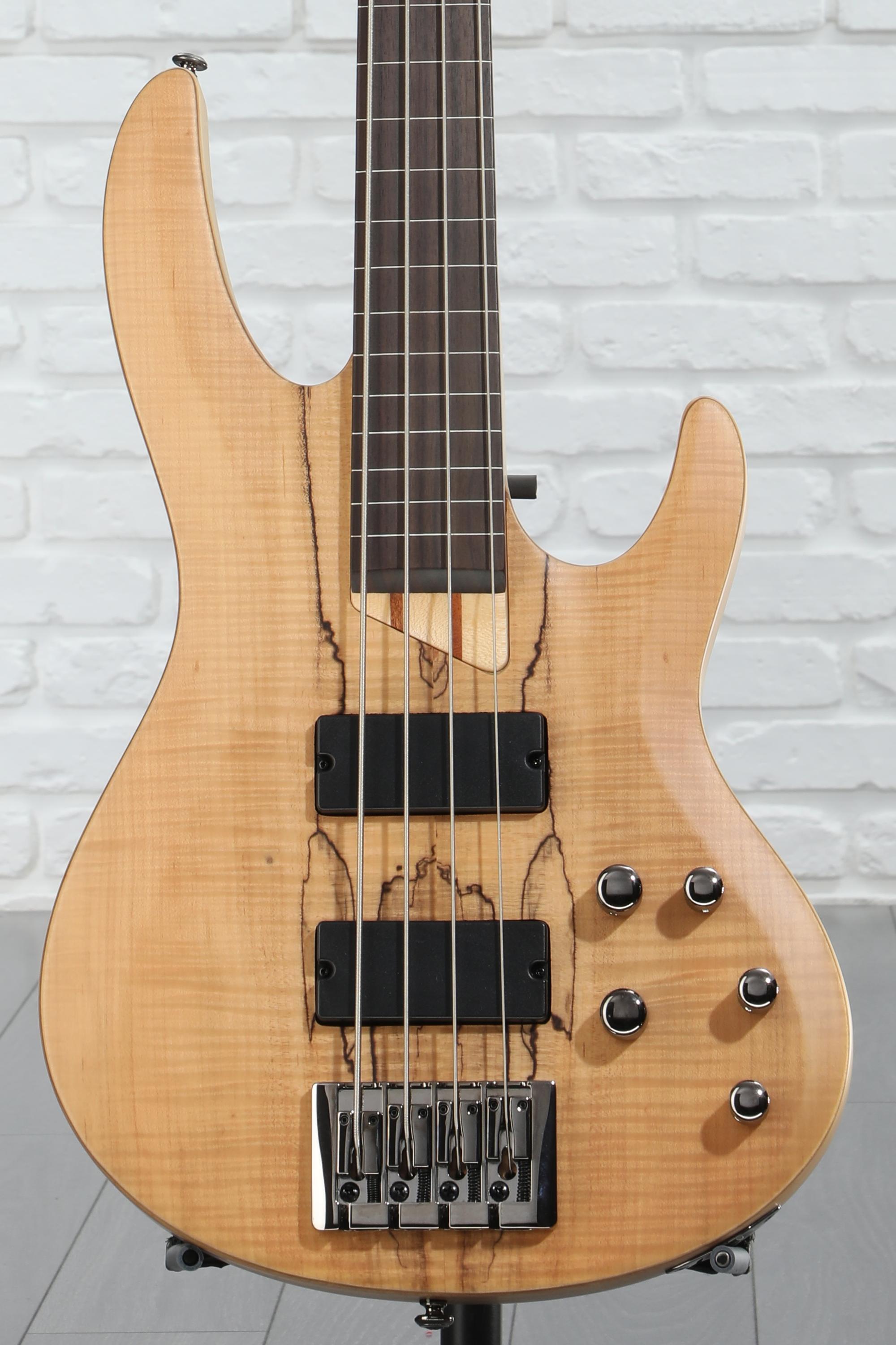 ESP LTD B-204SM Fretless Bass Guitar - Natural Satin