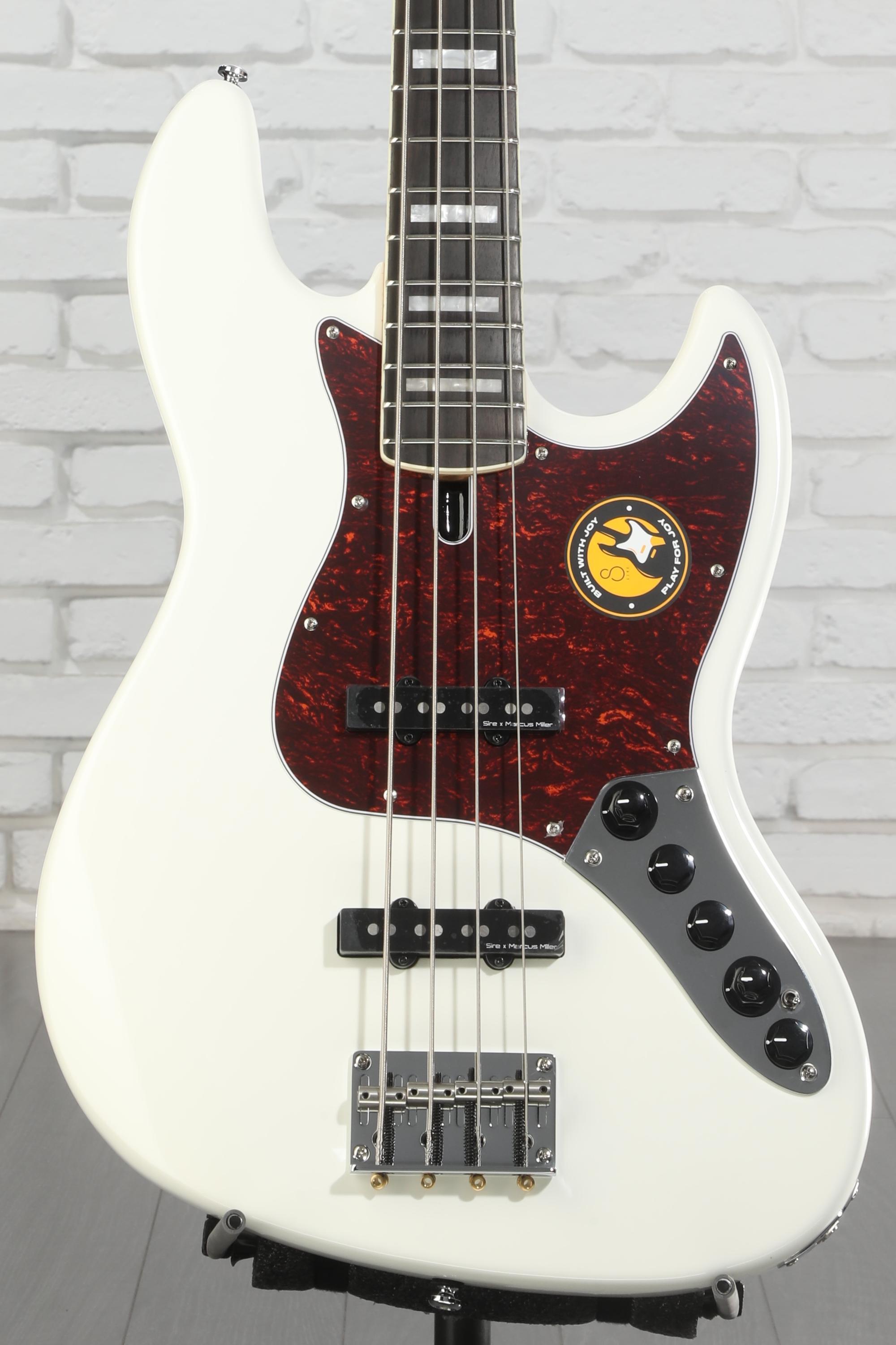 Sire Marcus Miller V7 Alder 4-string Bass Guitar - Antique White