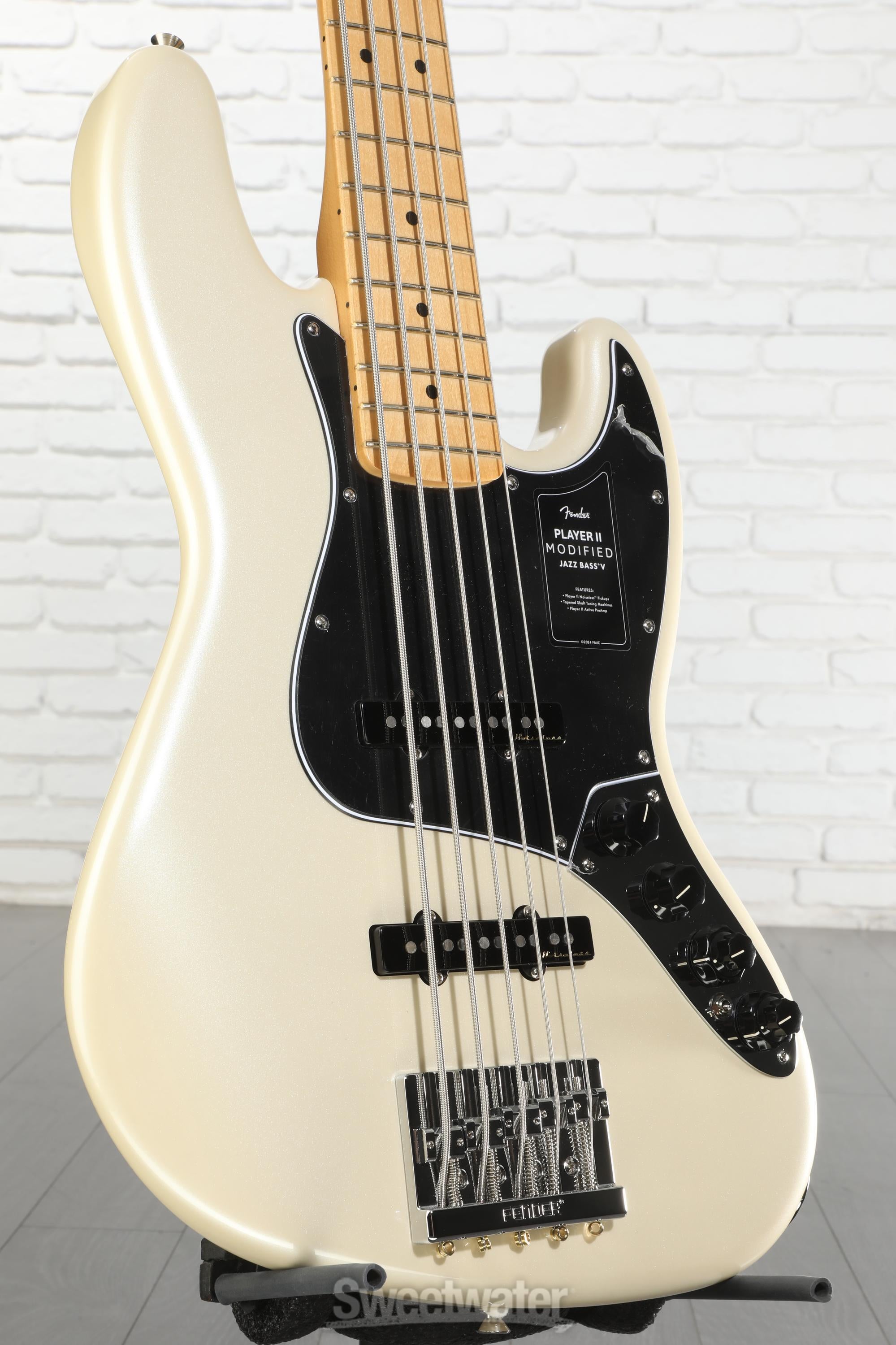 Fender Player II MOD Active Jazz Bass 5弦 Fender-Player-II-Modified-