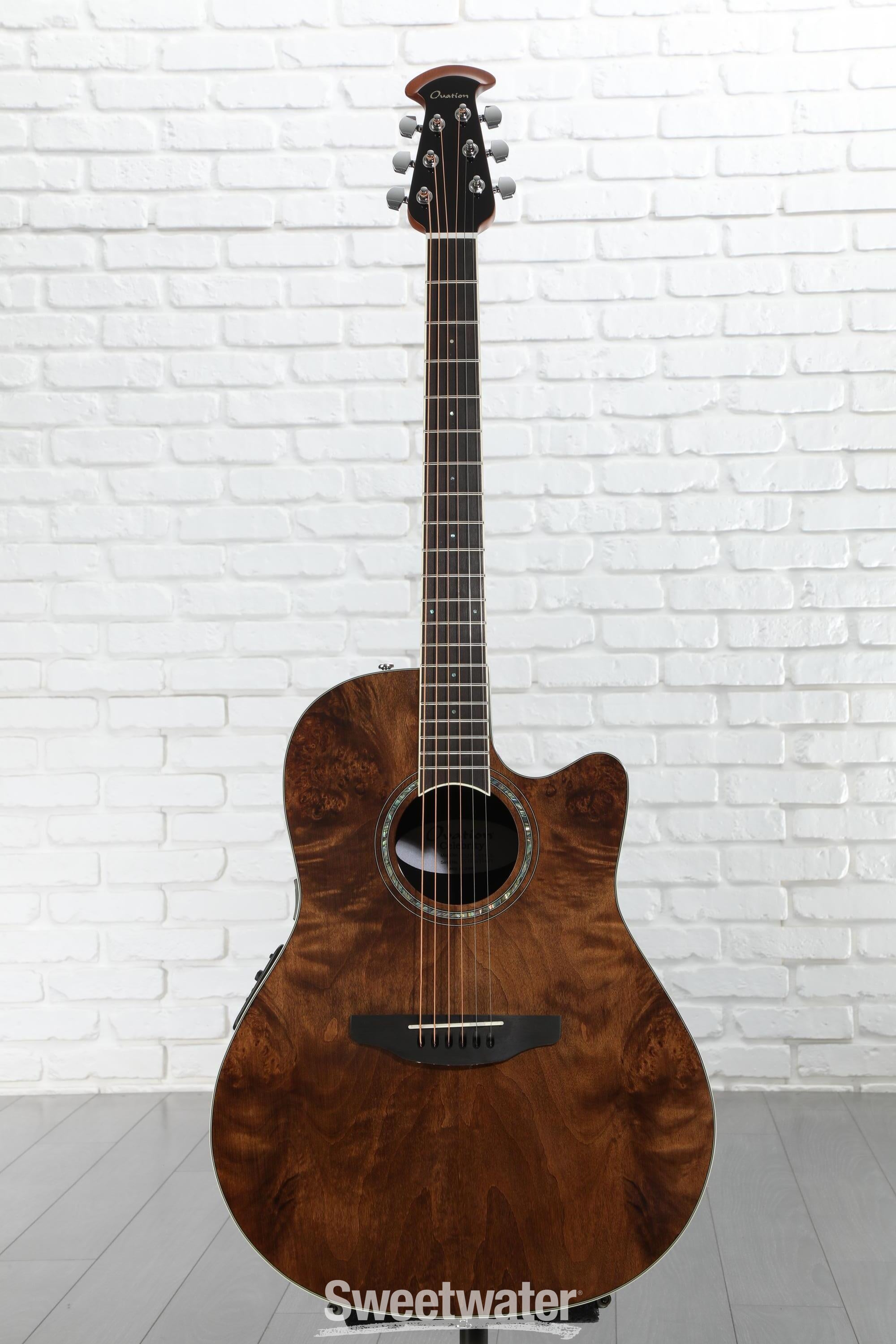 Ovation Celebrity Standard Plus Mid-Depth Acoustic-Electric Guitar